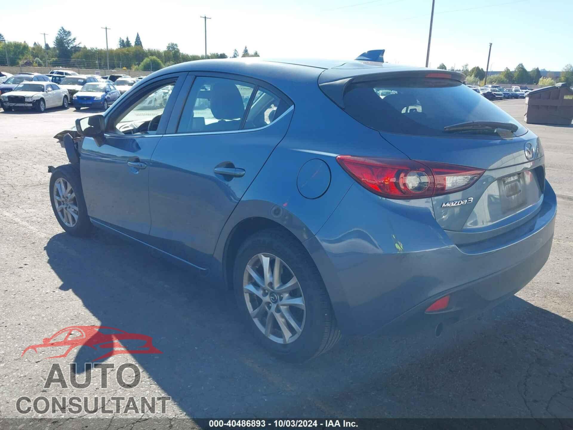 MAZDA MAZDA3 2015 - JM1BM1M76F1240697