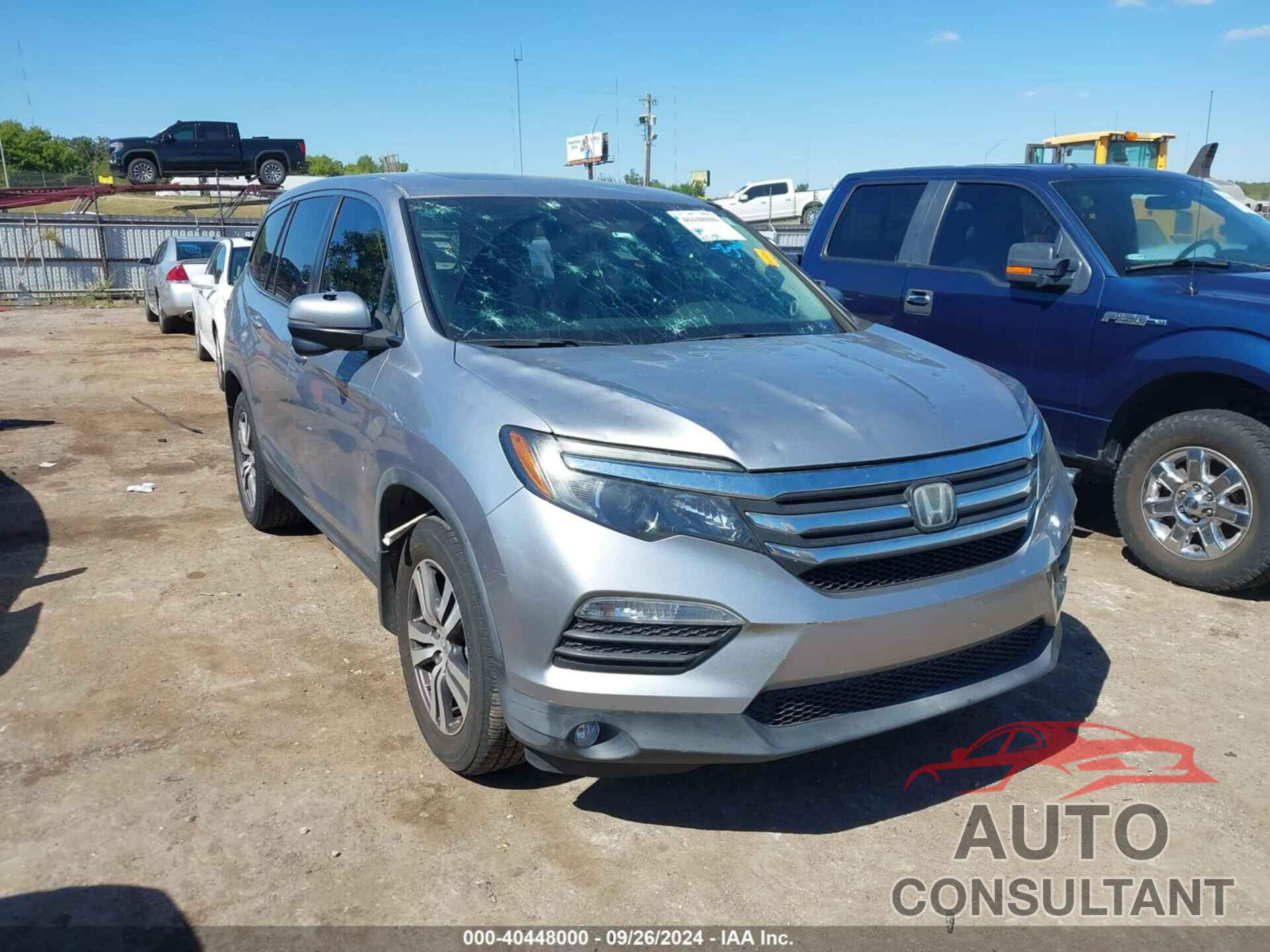 HONDA PILOT 2016 - 5FNYF5H66GB044538