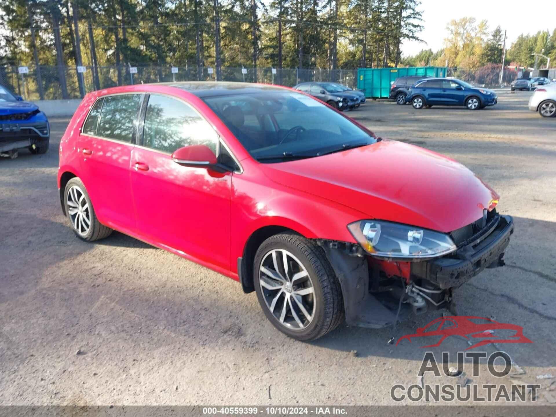 VOLKSWAGEN GOLF 2017 - 3VW217AU8HM053681