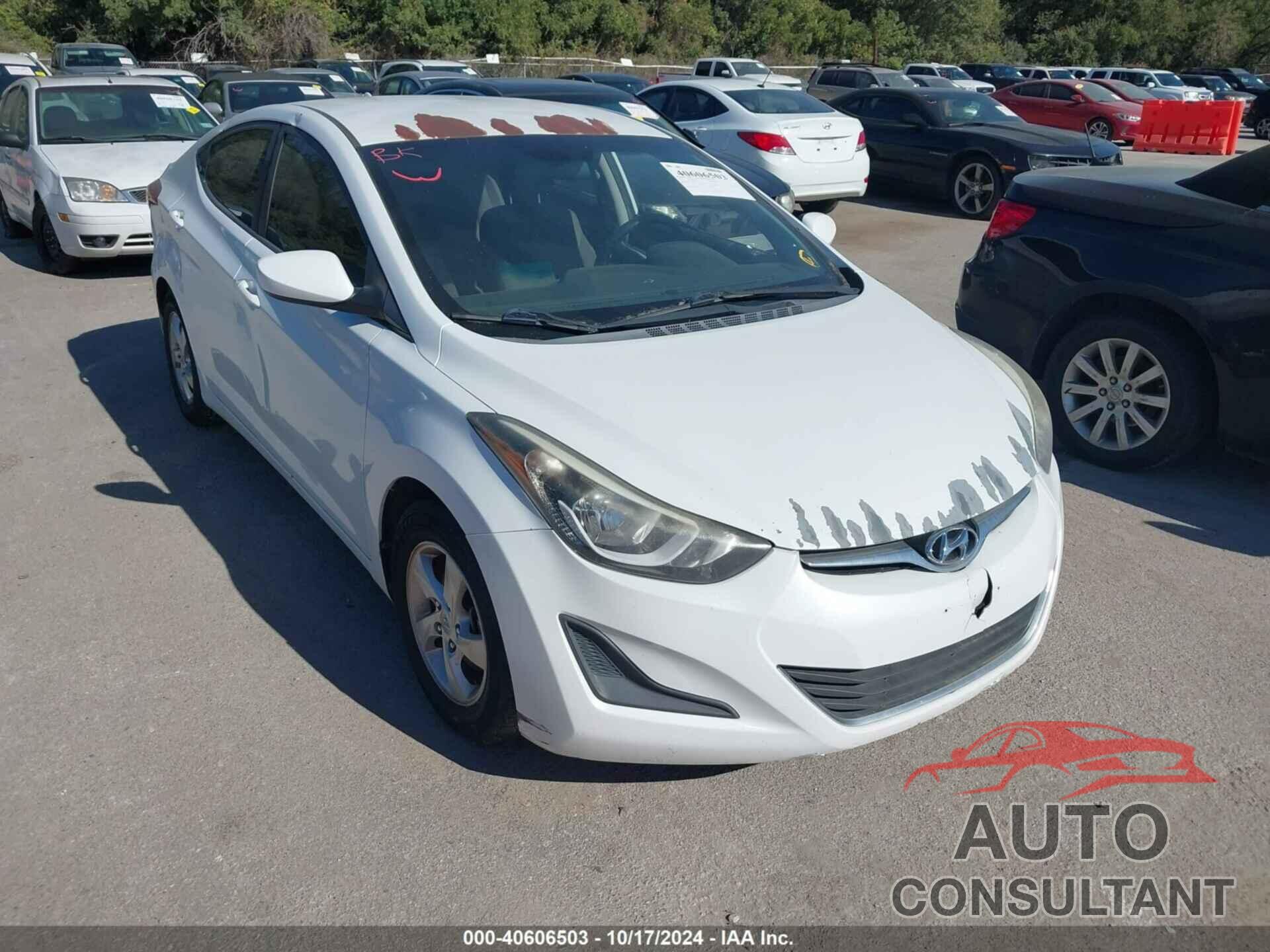 HYUNDAI ELANTRA 2015 - 5NPDH4AE5FH592700