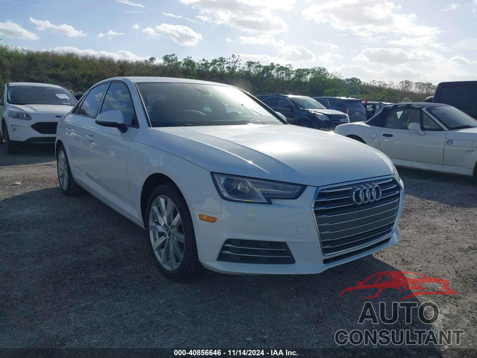 AUDI A4 2017 - WAUGMAF45HN048804