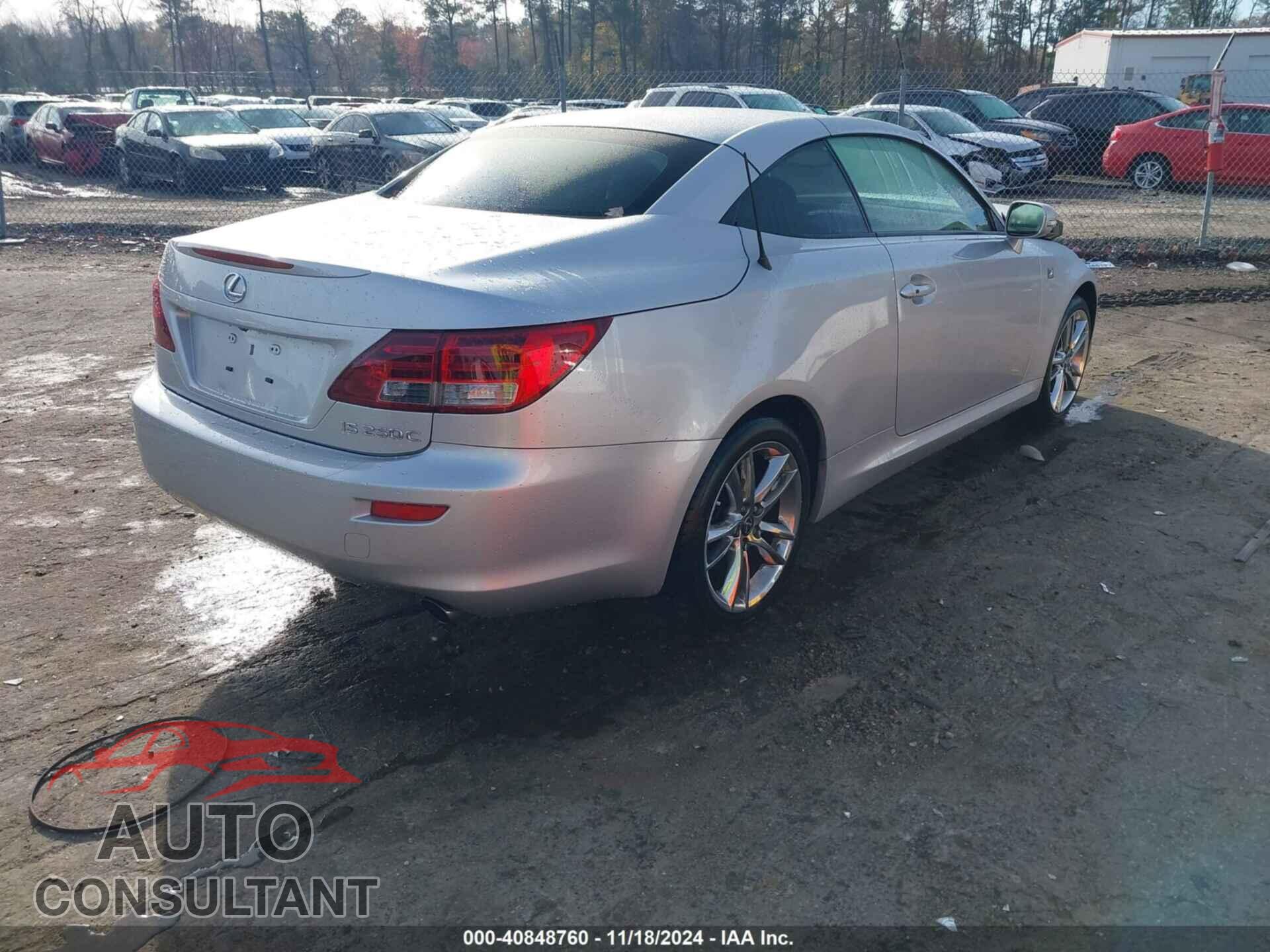 LEXUS IS 250C 2014 - JTHFF2C26E2529755
