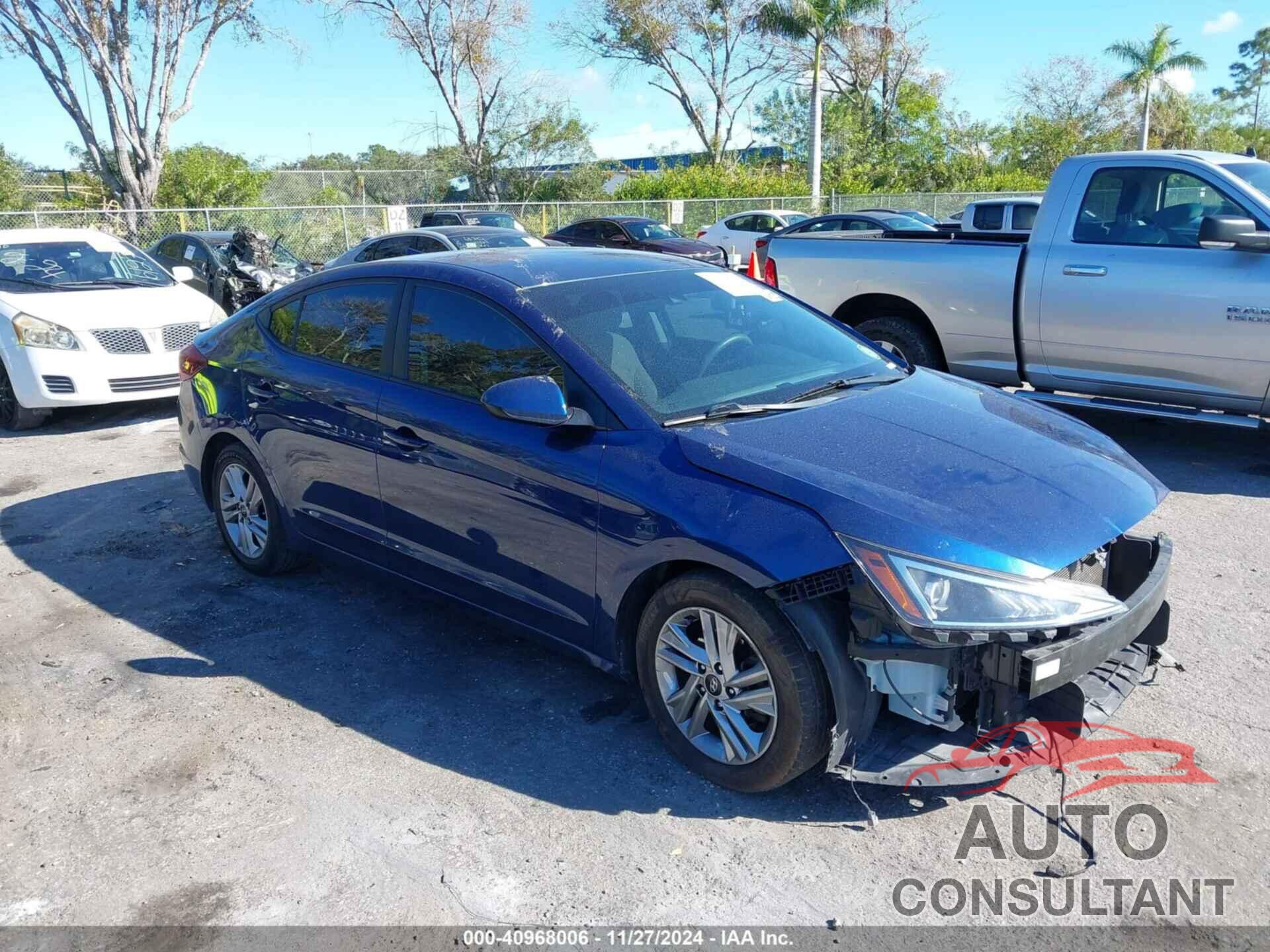 HYUNDAI ELANTRA 2020 - 5NPD84LF7LH625830