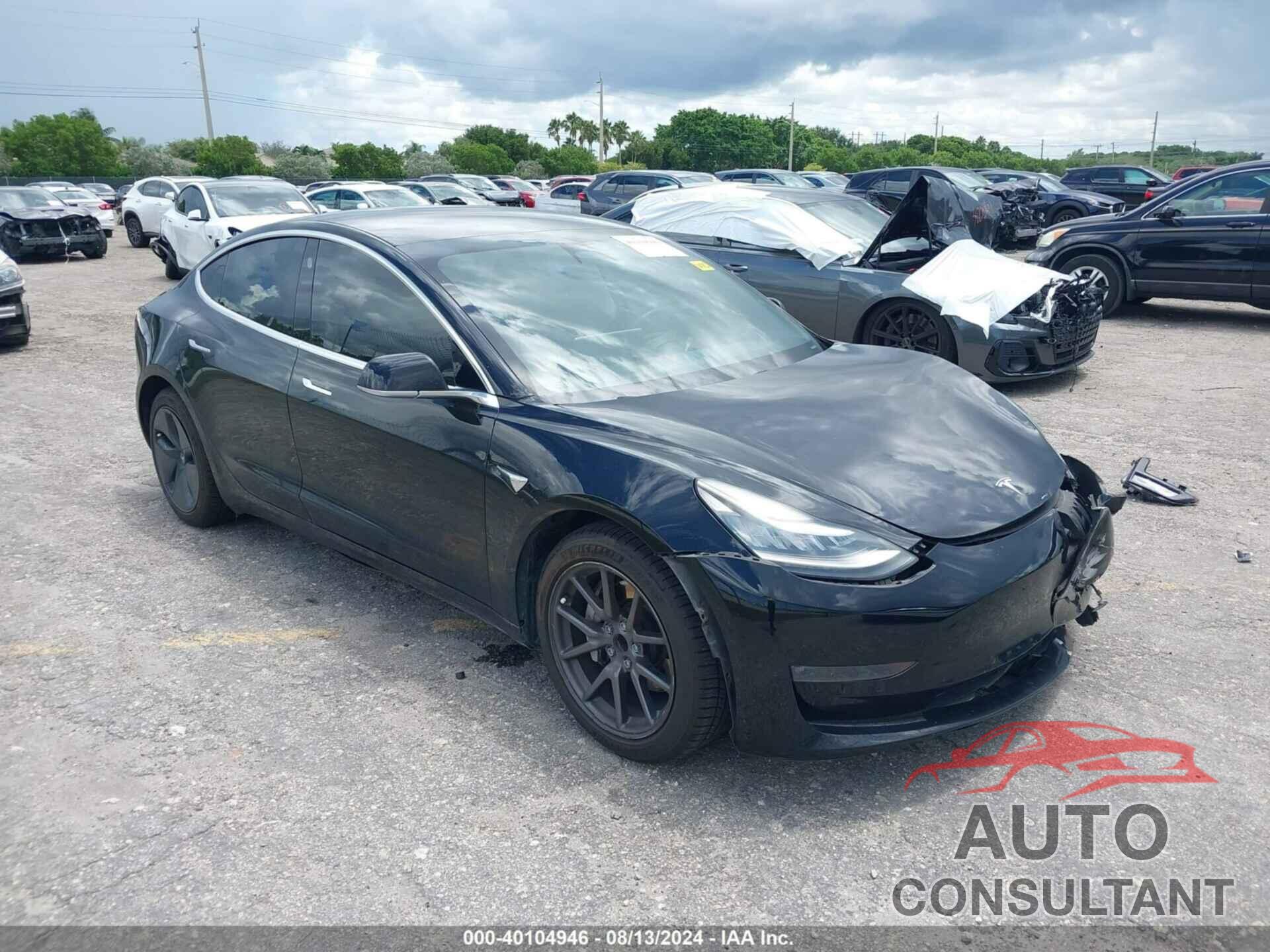 TESLA MODEL 3 2019 - 5YJ3E1EA1KF196878