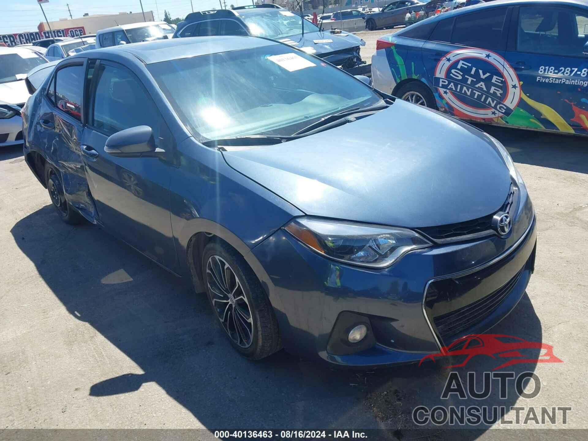 TOYOTA COROLLA 2016 - 5YFBURHE9GP416016