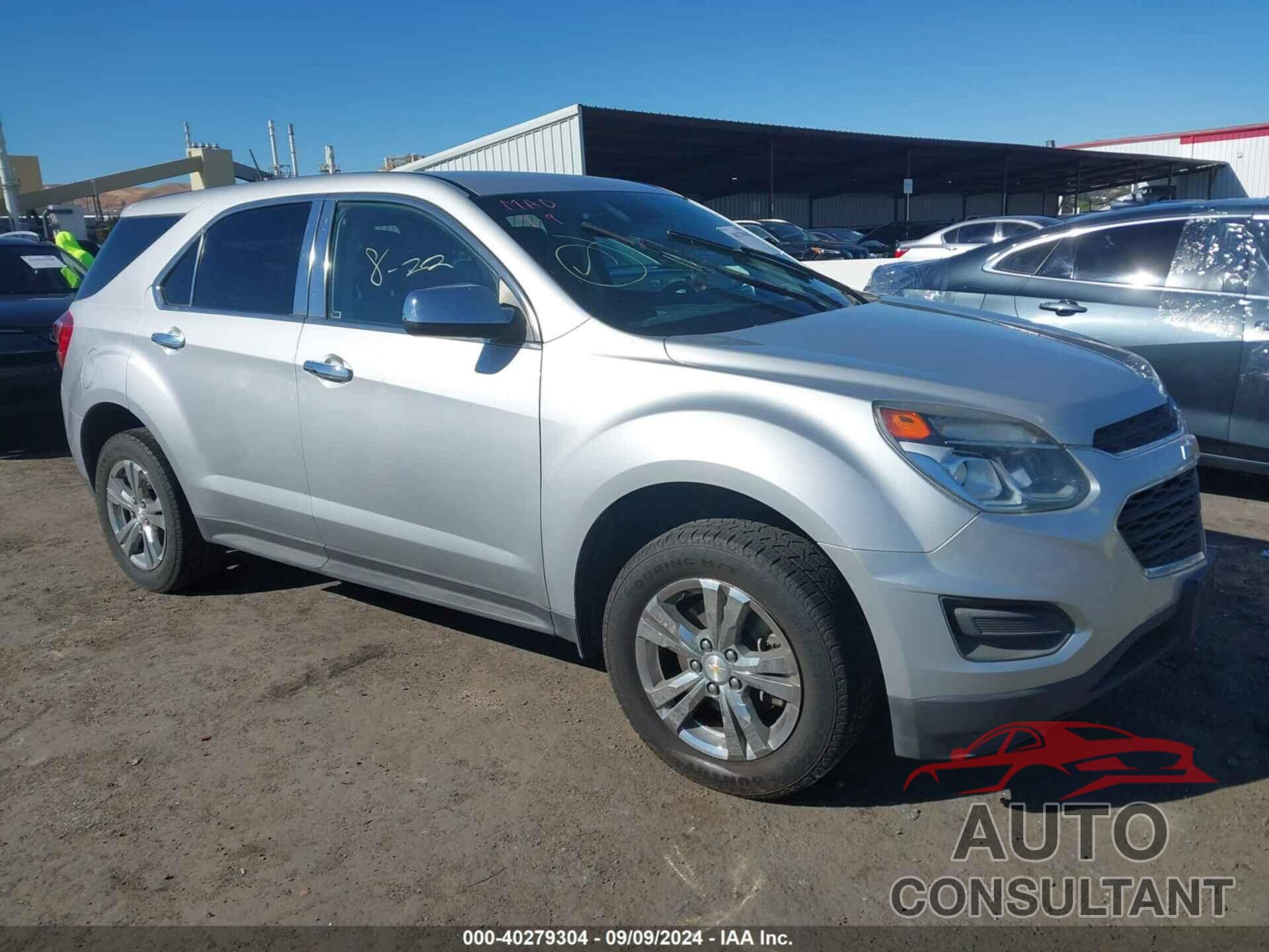 CHEVROLET EQUINOX 2016 - 2GNFLEEK1G6231524