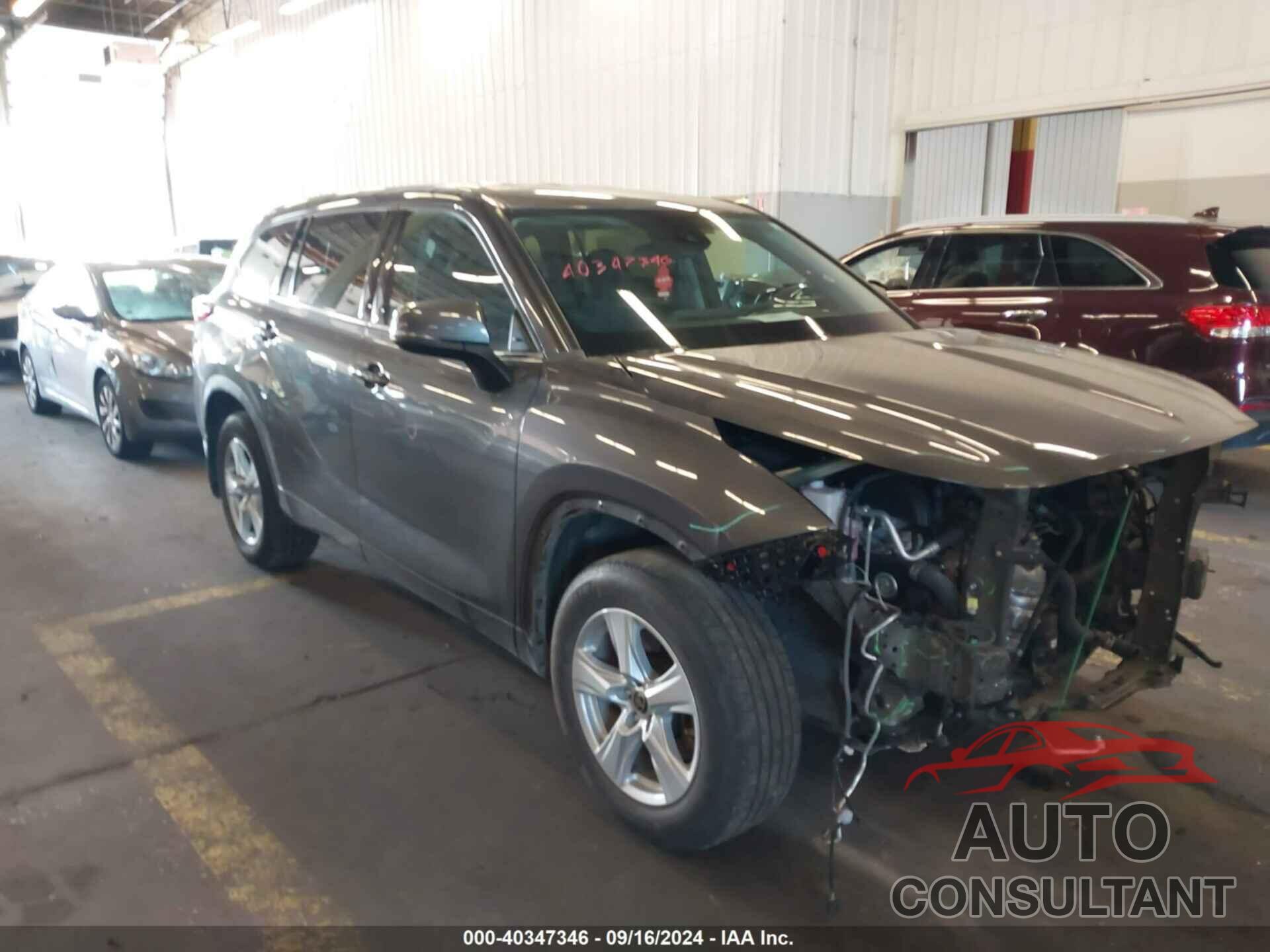 TOYOTA HIGHLANDER 2021 - 5TDCZRBH8MS095131