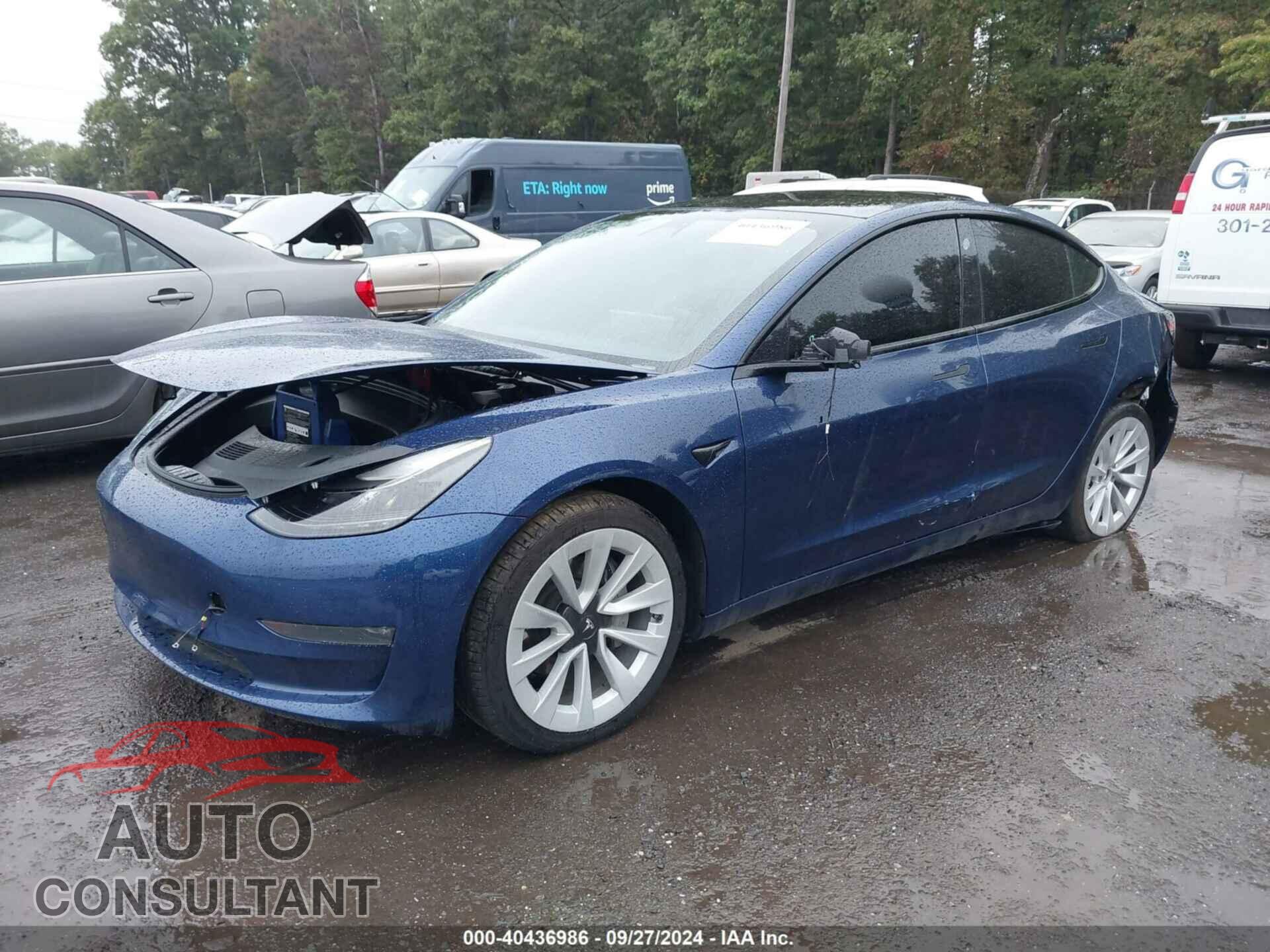 TESLA MODEL 3 2022 - 5YJ3E1EA7NF186411