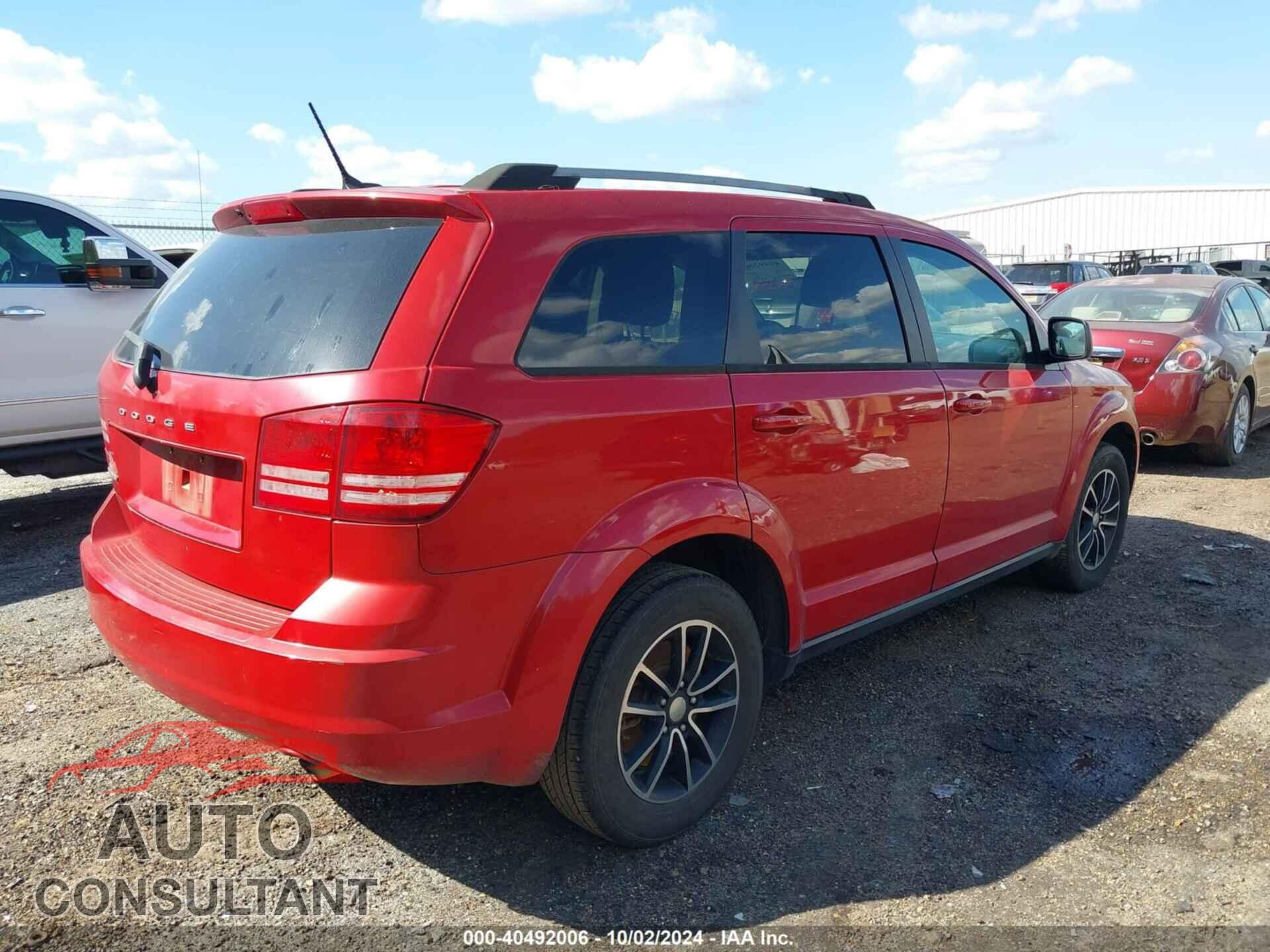 DODGE JOURNEY 2017 - 3C4PDCAB7HT607533