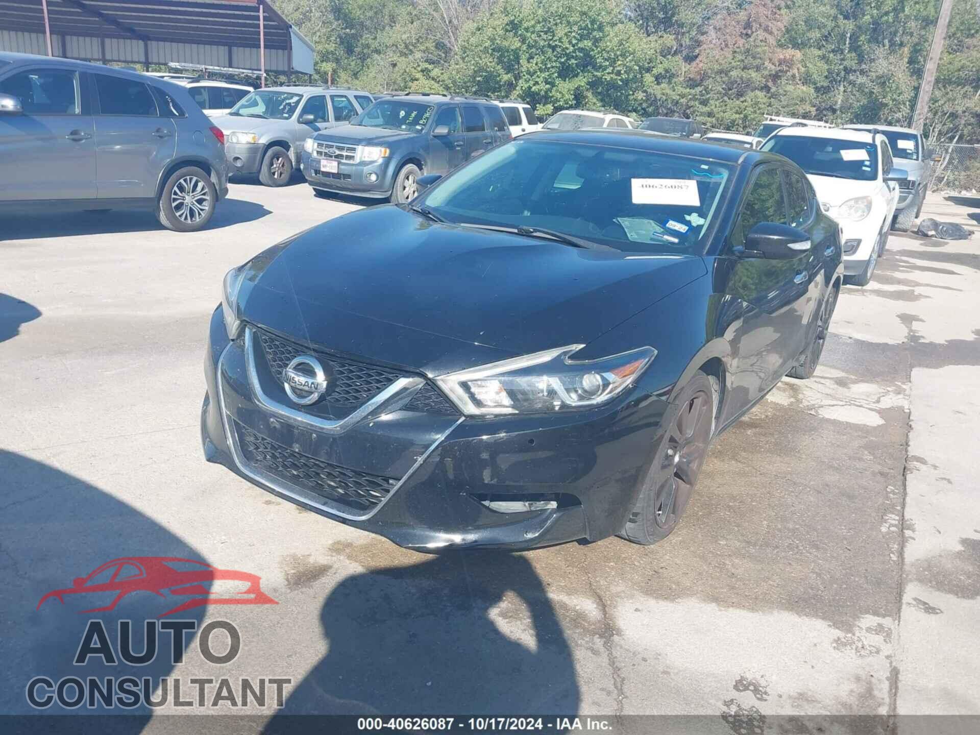 NISSAN MAXIMA 2017 - 1N4AA6AP3HC368740
