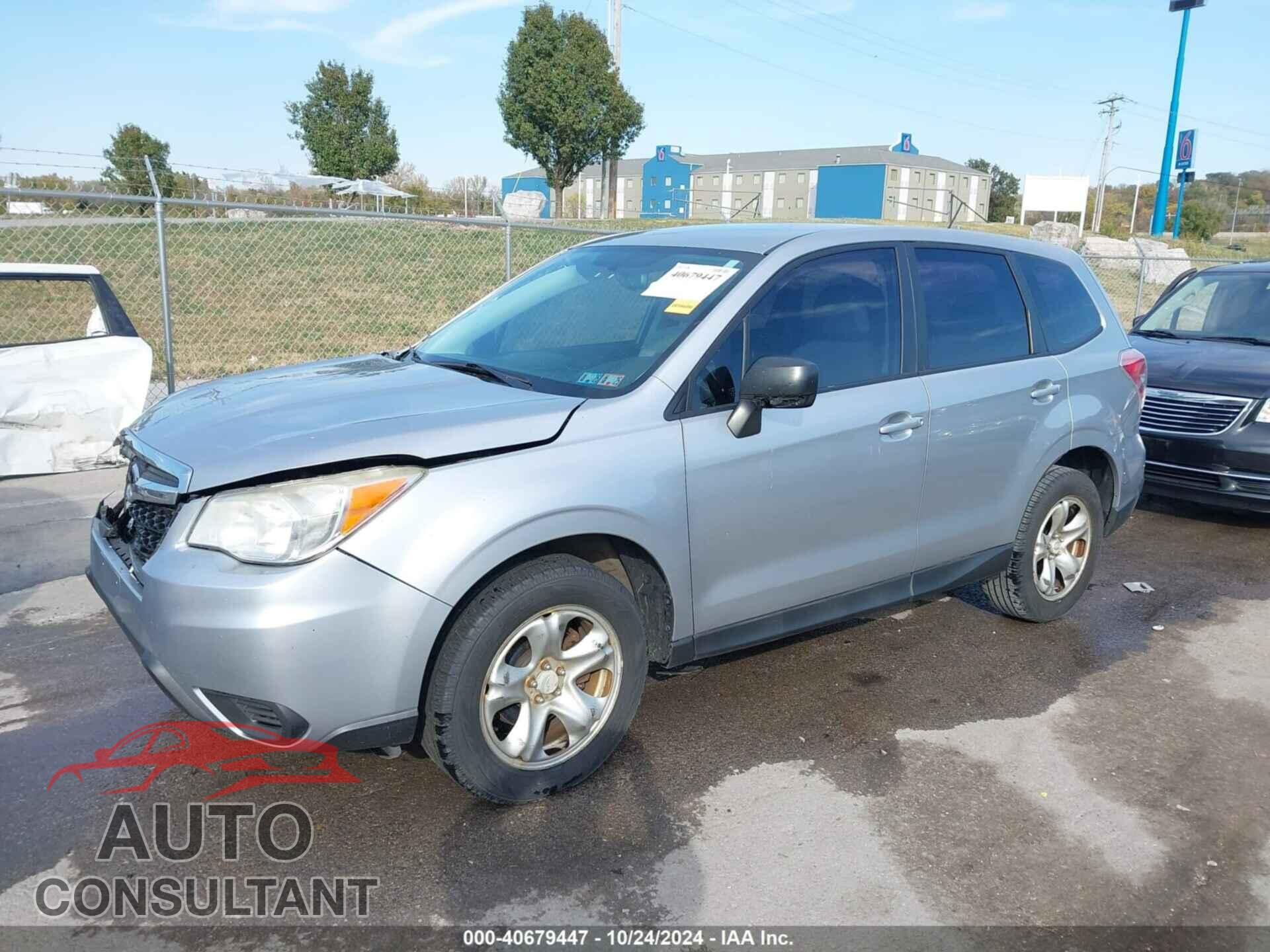 SUBARU FORESTER 2014 - JF2SJAAC3EH409656