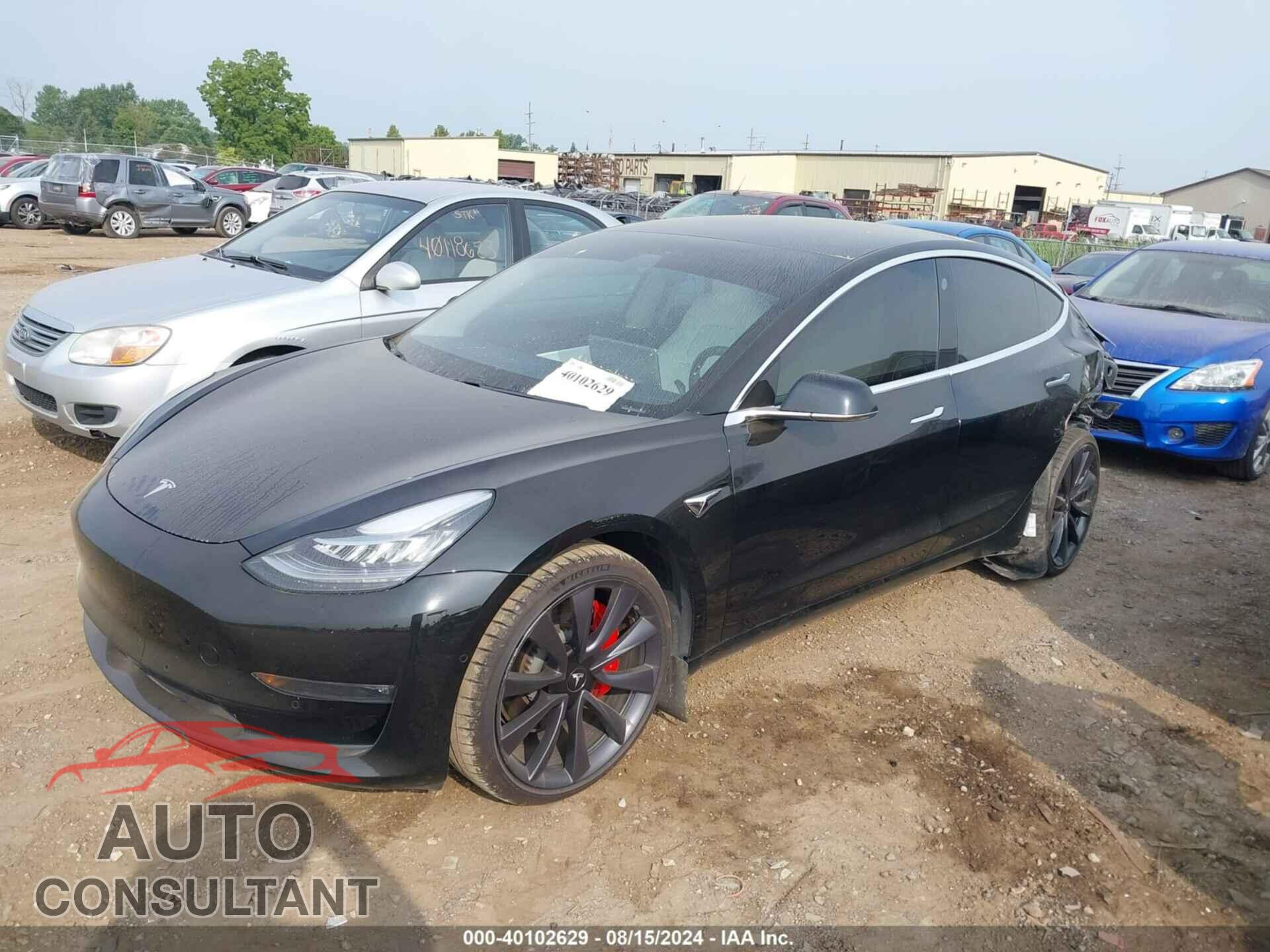 TESLA MODEL 3 2020 - 5YJ3E1EC6LF784603