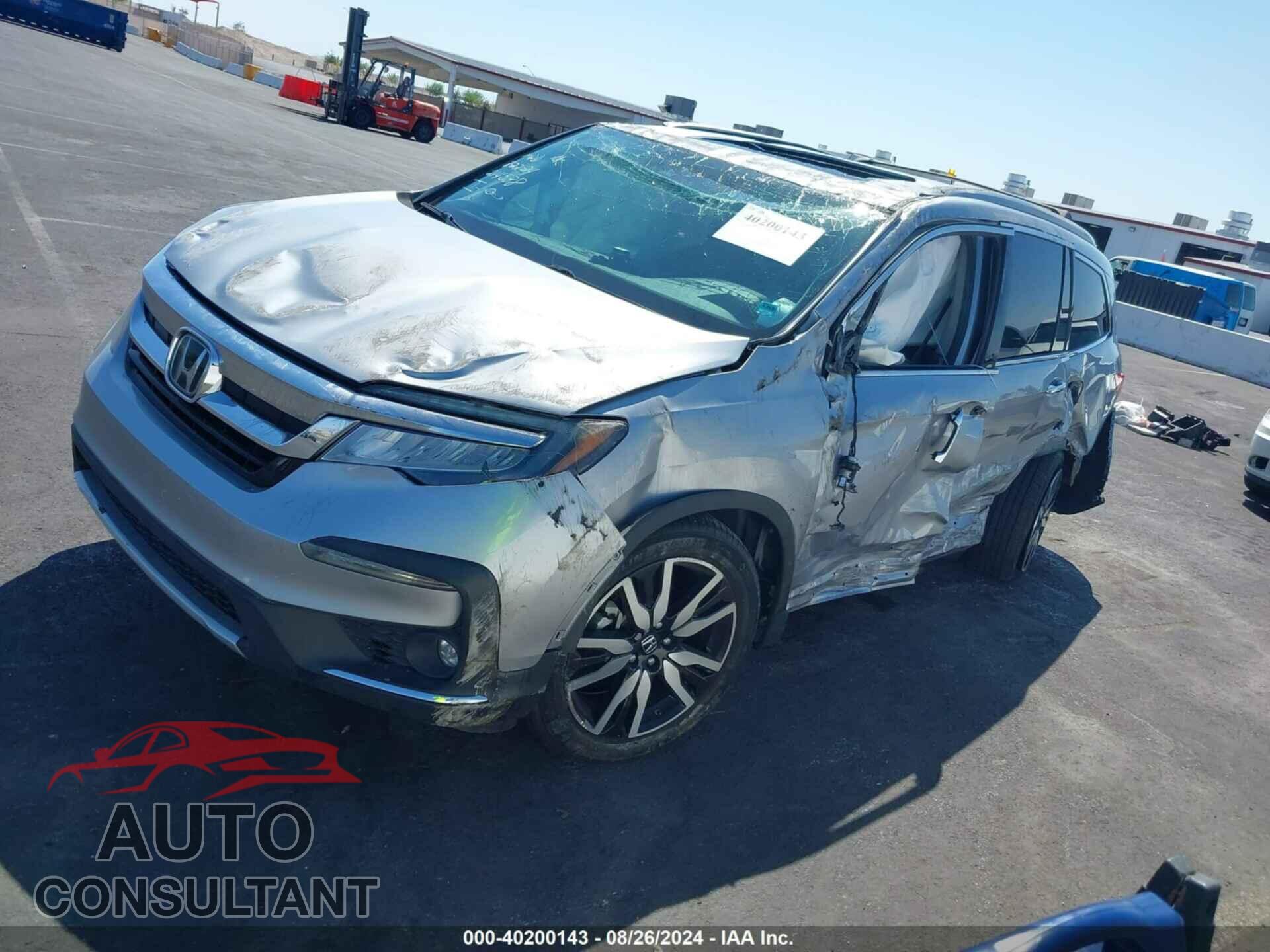 HONDA PILOT 2019 - 5FNYF6H04KB091559