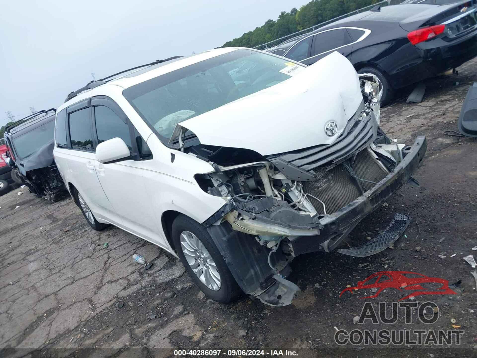 TOYOTA SIENNA 2012 - 5TDYK3DC4CS191457