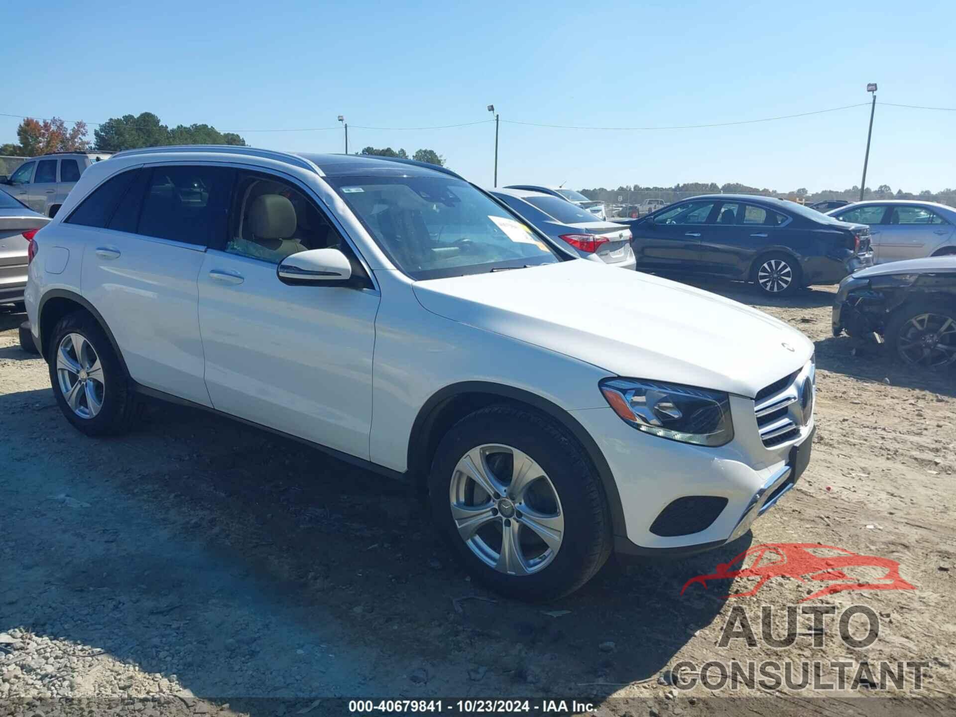 MERCEDES-BENZ GLC 300 2016 - WDC0G4JB1GF018978