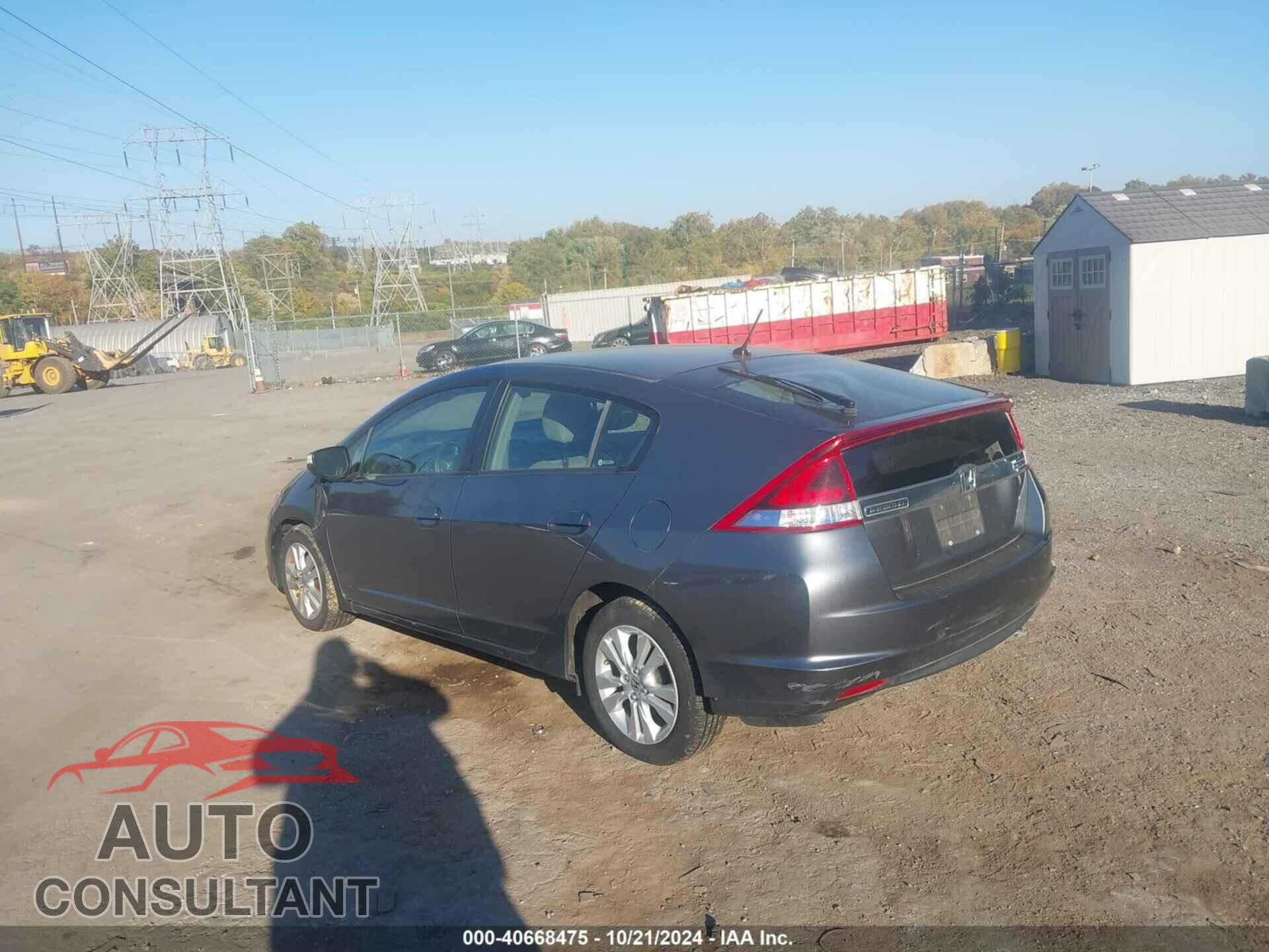 HONDA INSIGHT 2012 - JHMZE2H70CS004787