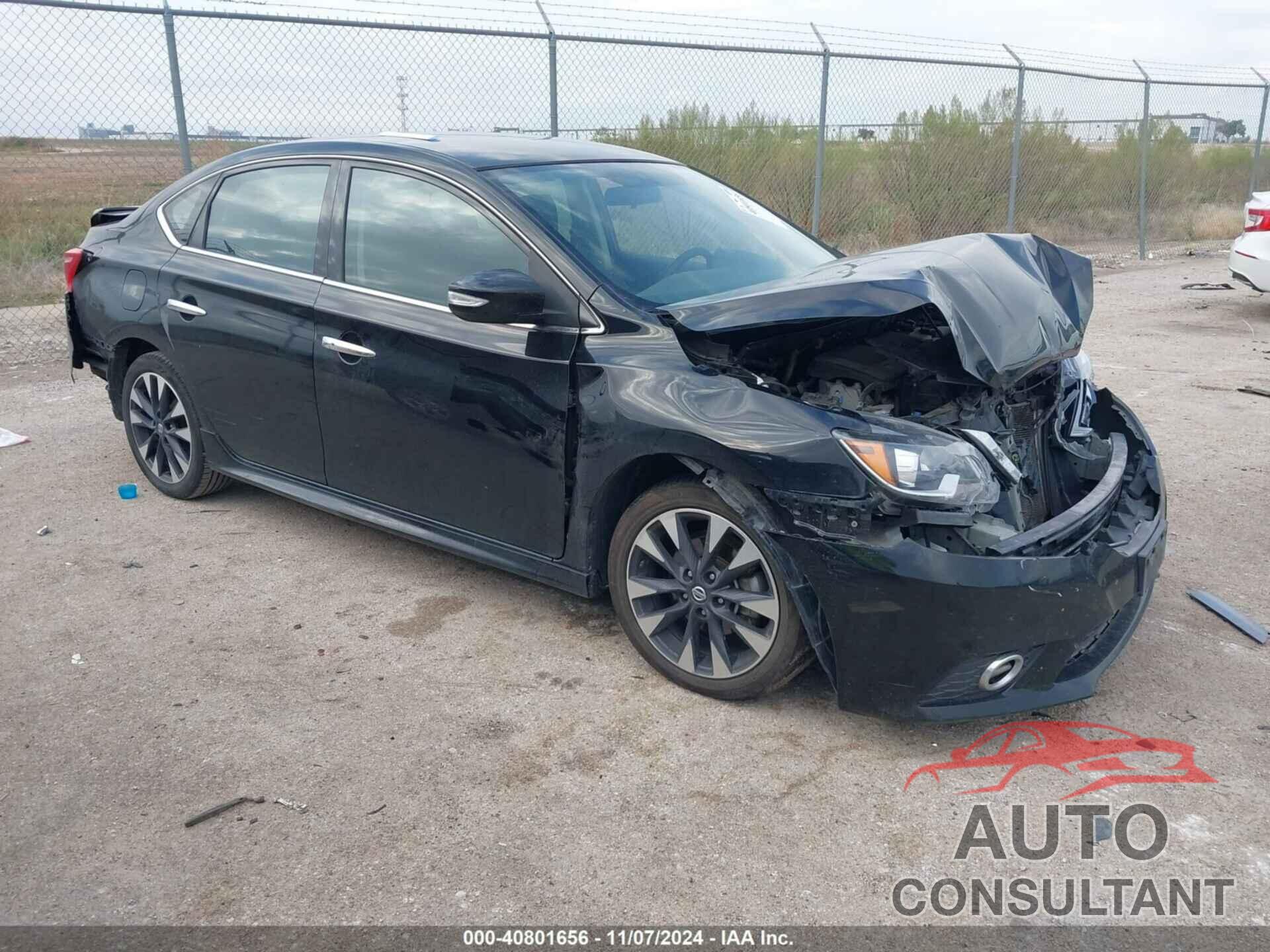 NISSAN SENTRA 2019 - 3N1AB7APXKY294814