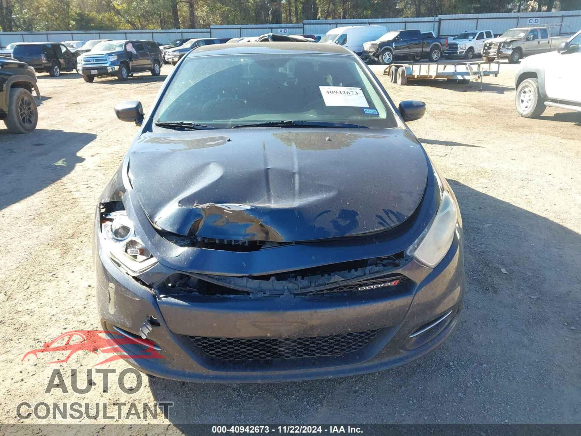 DODGE DART 2013 - 1C3CDFAA9DD285148