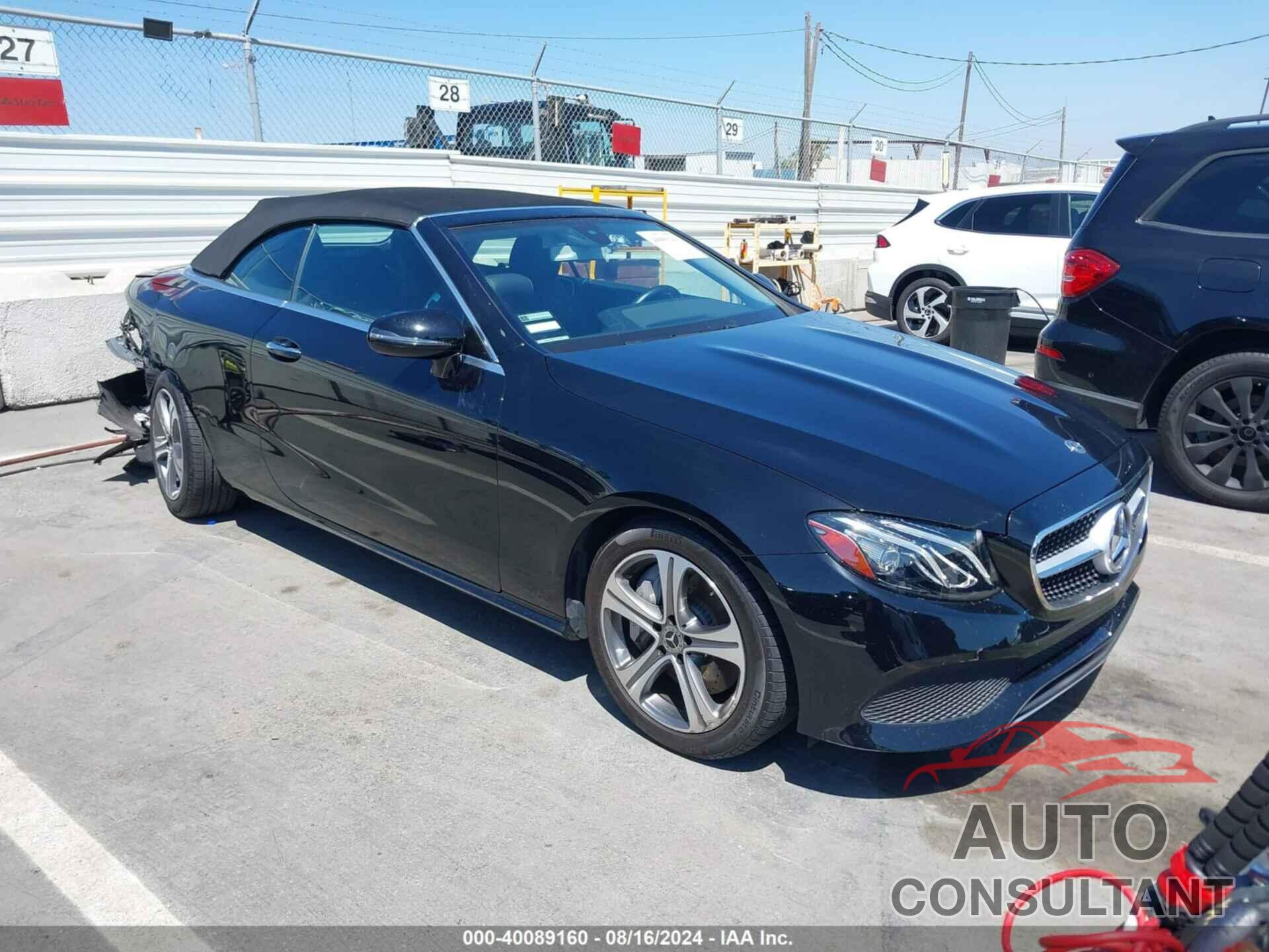 MERCEDES-BENZ E 450 2019 - WDD1K6HBXKF116027