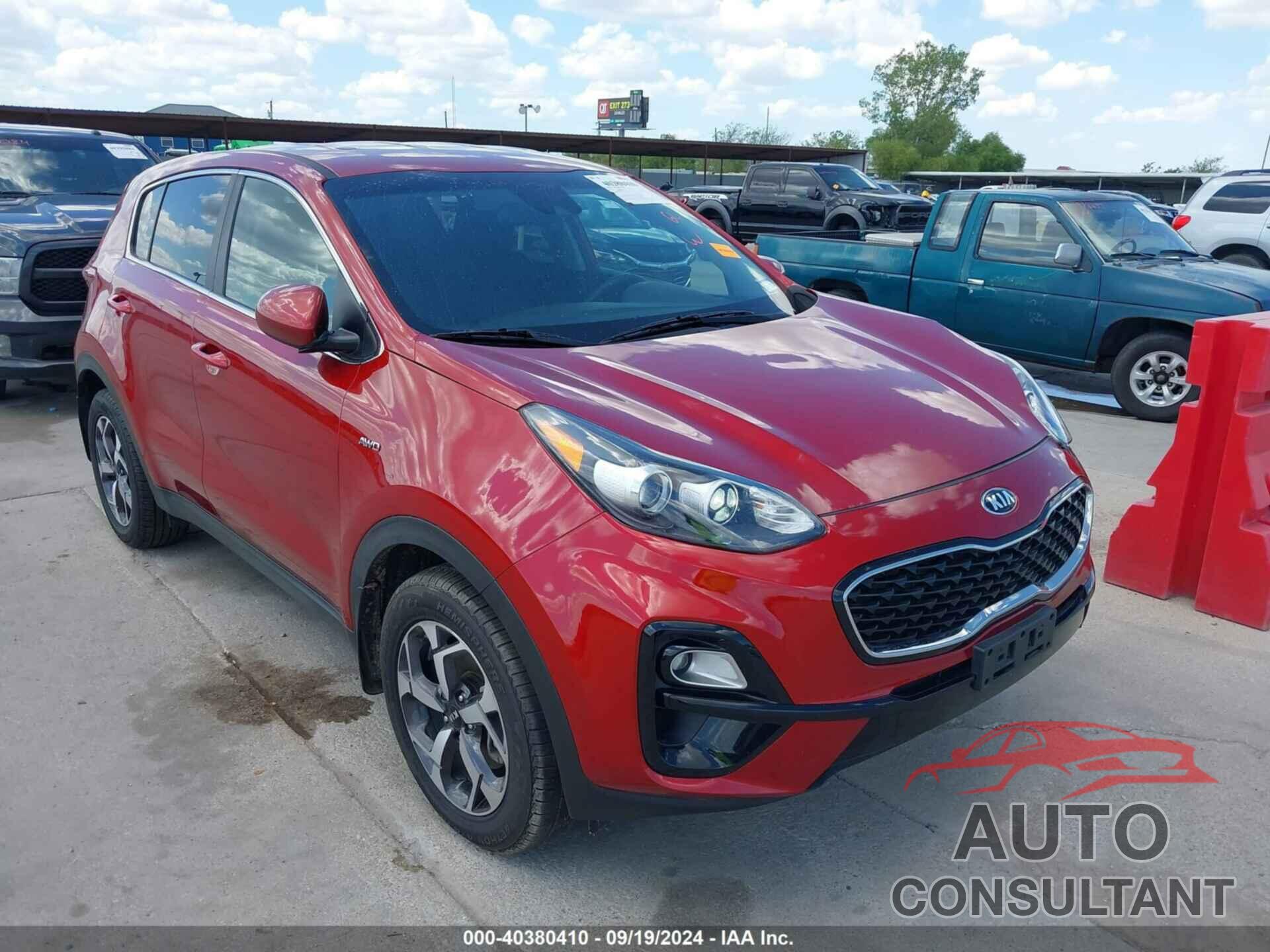 KIA SPORTAGE 2020 - KNDPMCAC6L7809379