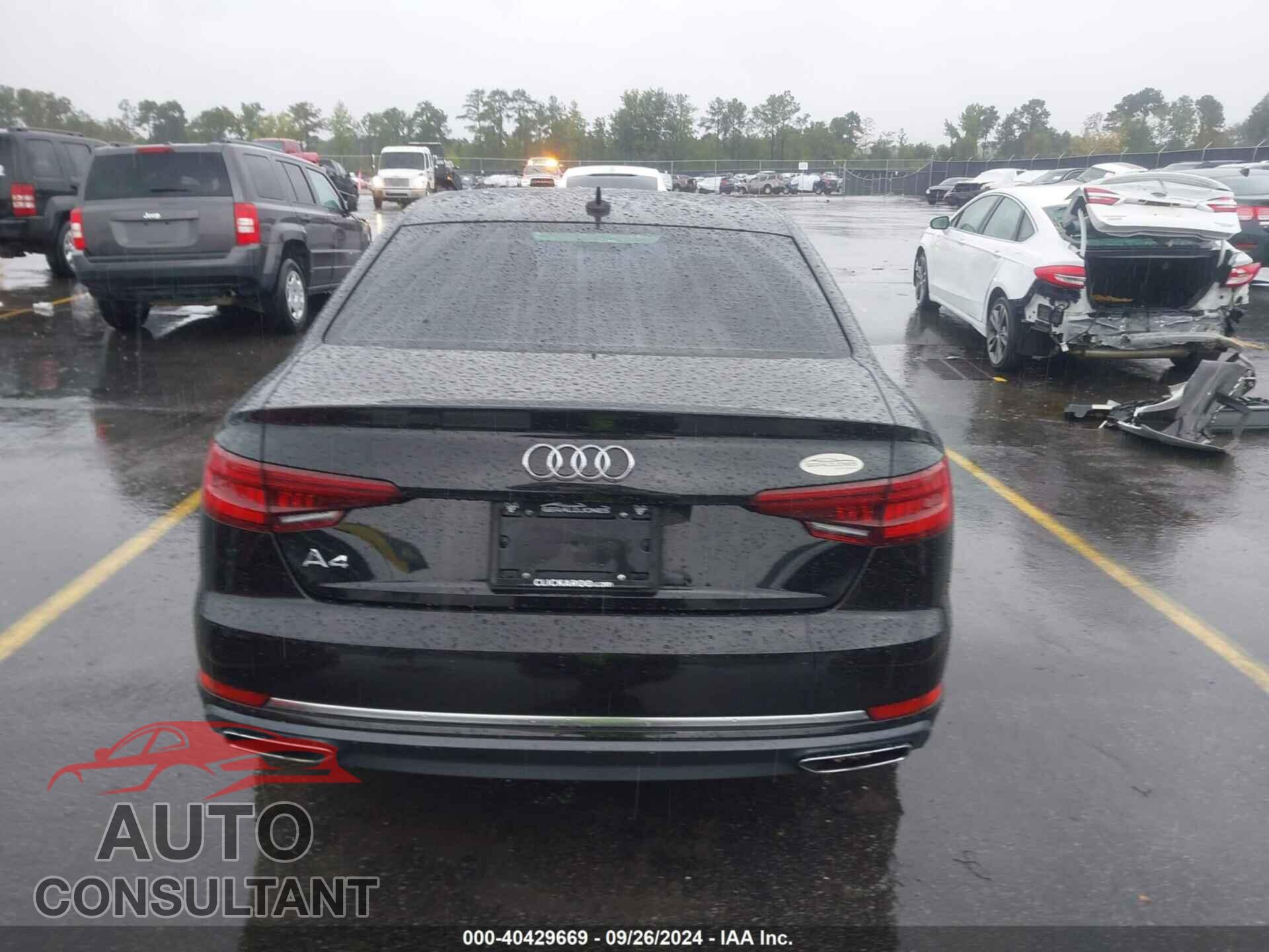 AUDI A4 2019 - WAUGMAF41KA060575