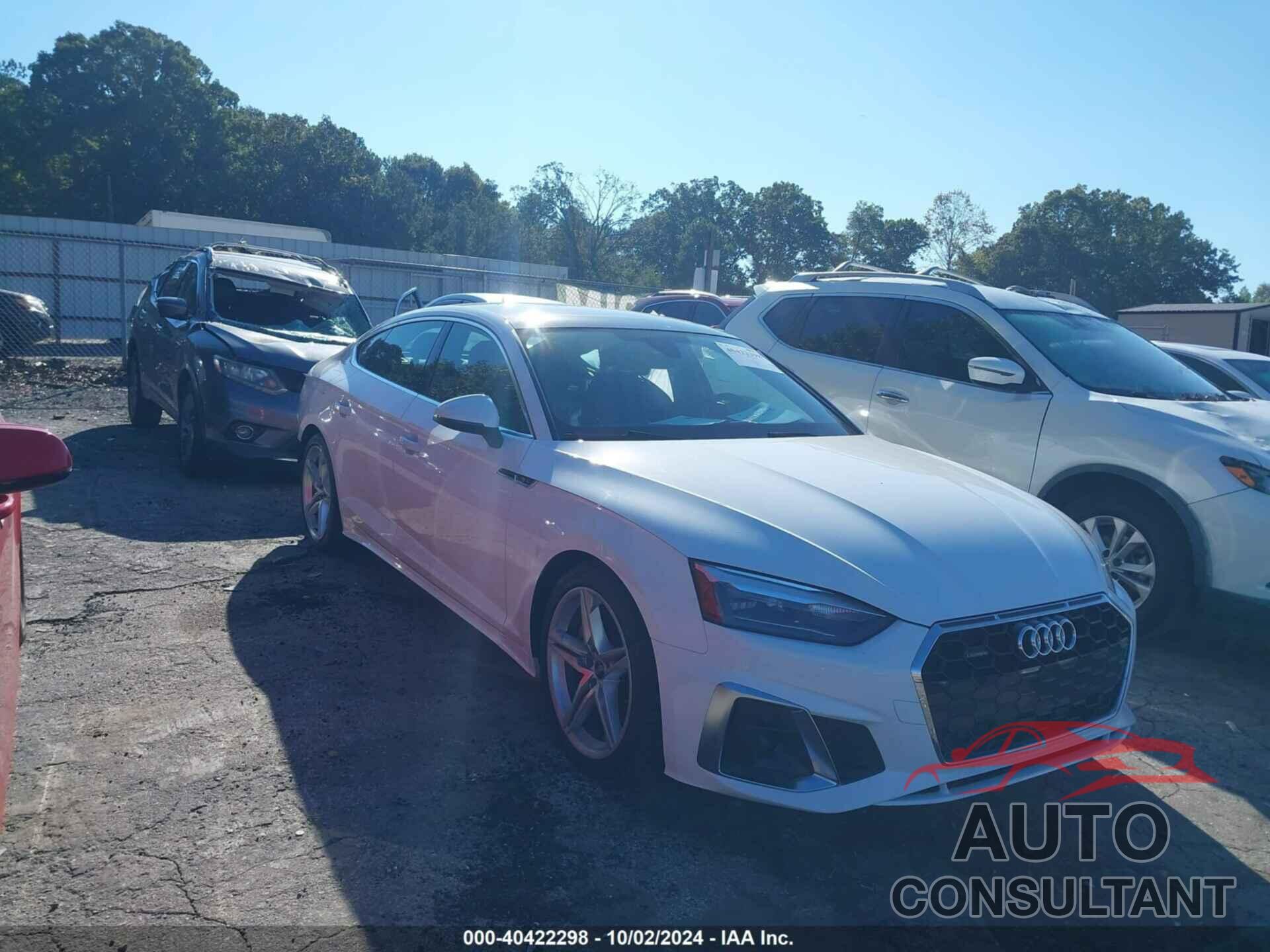 AUDI A5 SPORTBACK 2022 - WAUDACF53NA008319