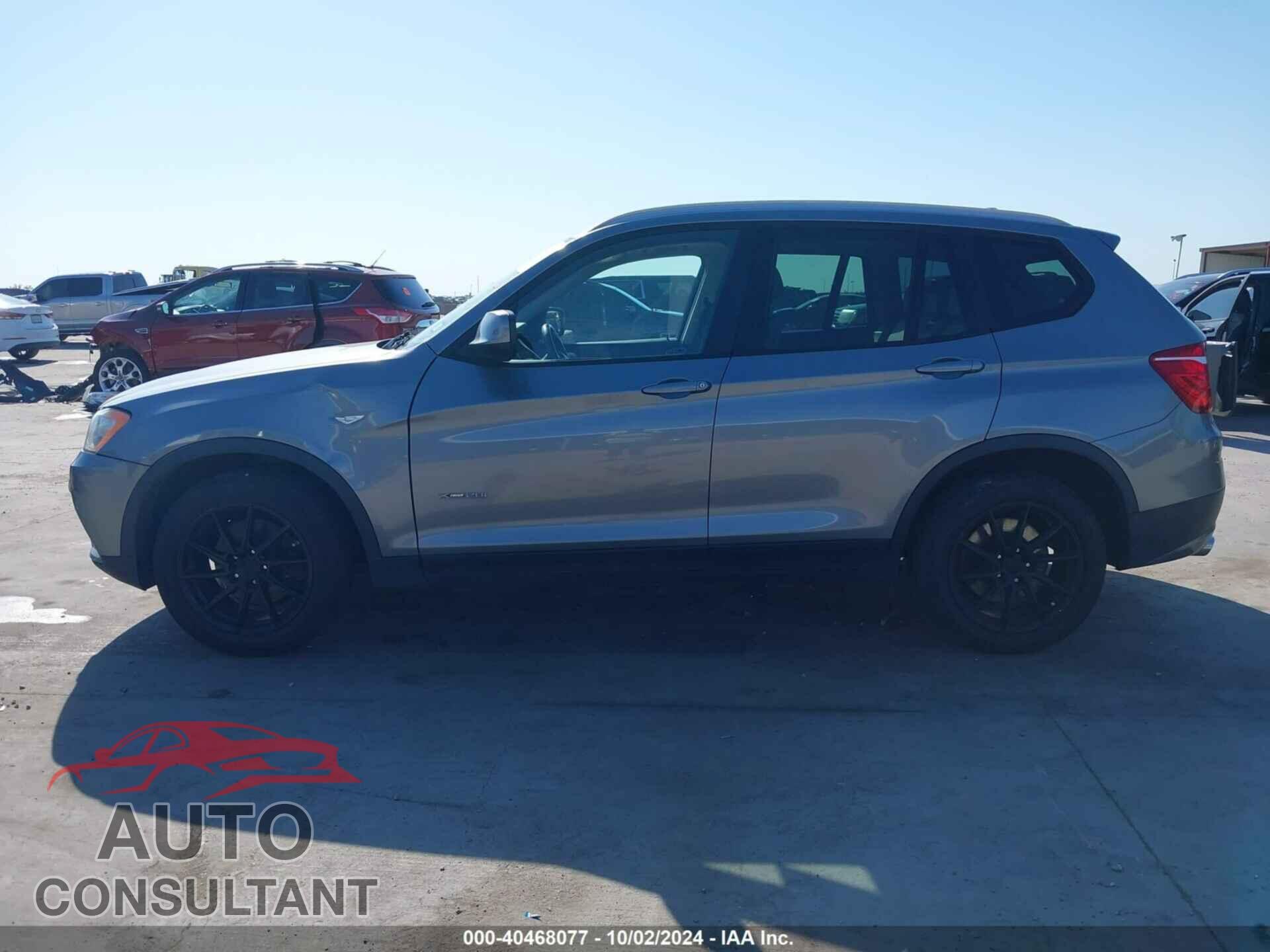 BMW X3 2014 - 5UXWX9C57E0D42412