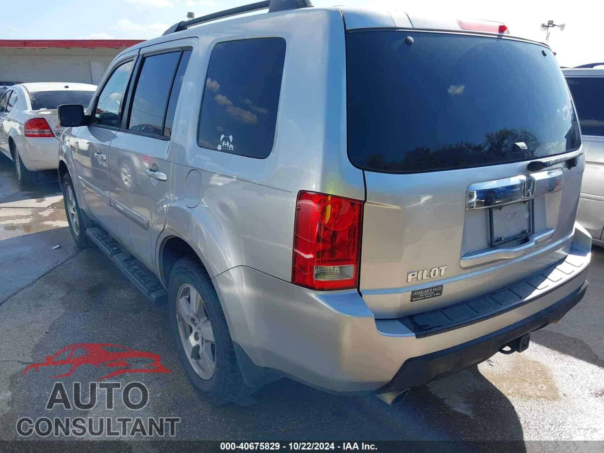HONDA PILOT 2011 - 5FNYF3H4XBB033392