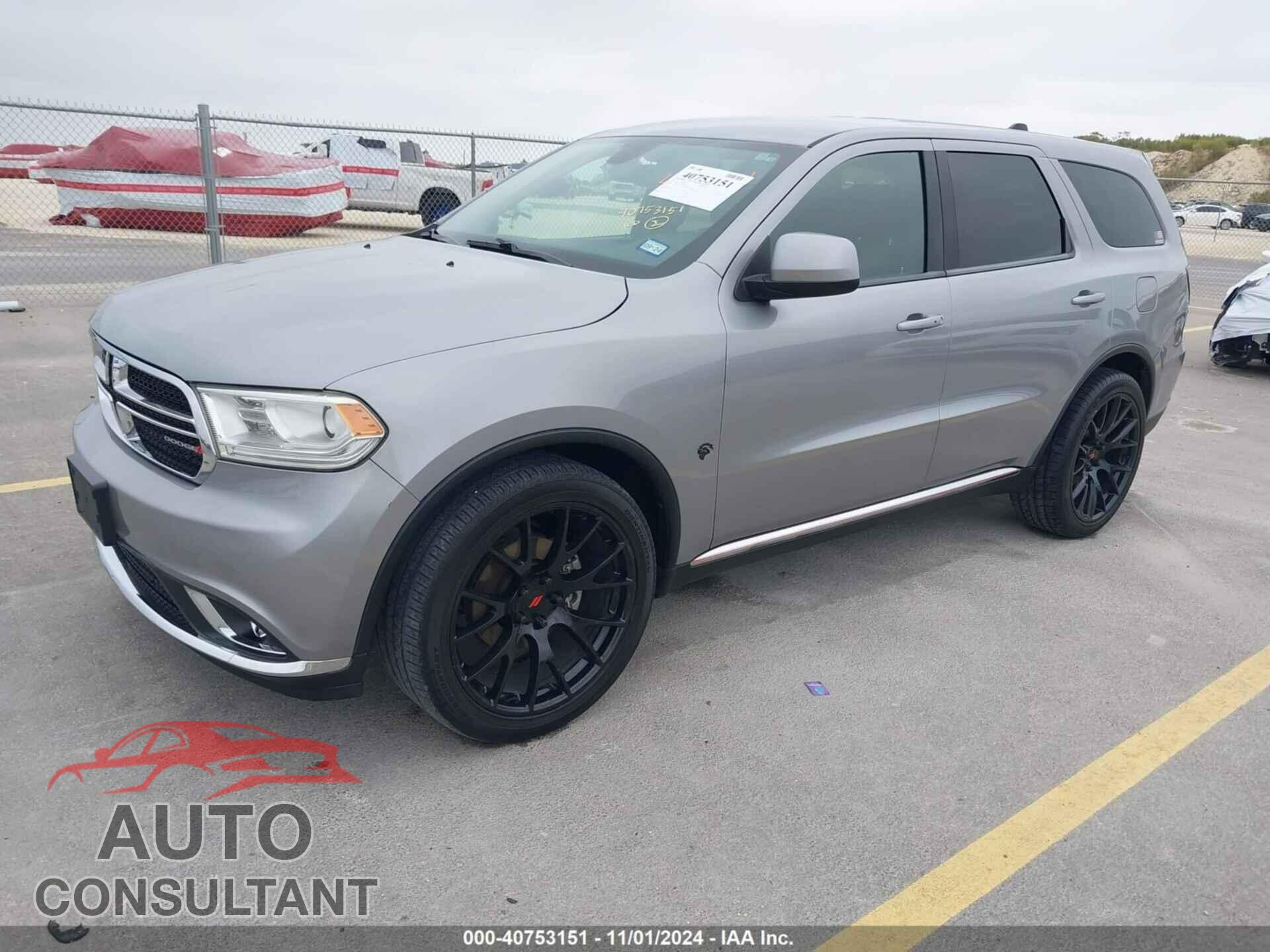 DODGE DURANGO 2017 - 1C4RDHAG2HC680791