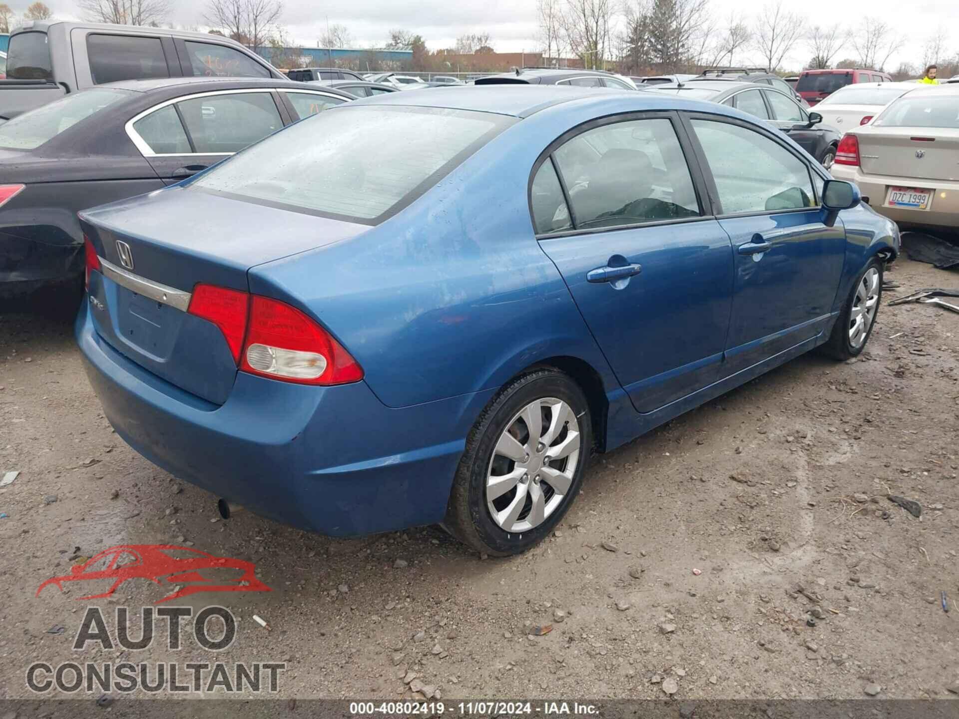 HONDA CIVIC 2010 - 19XFA1F59AE016187