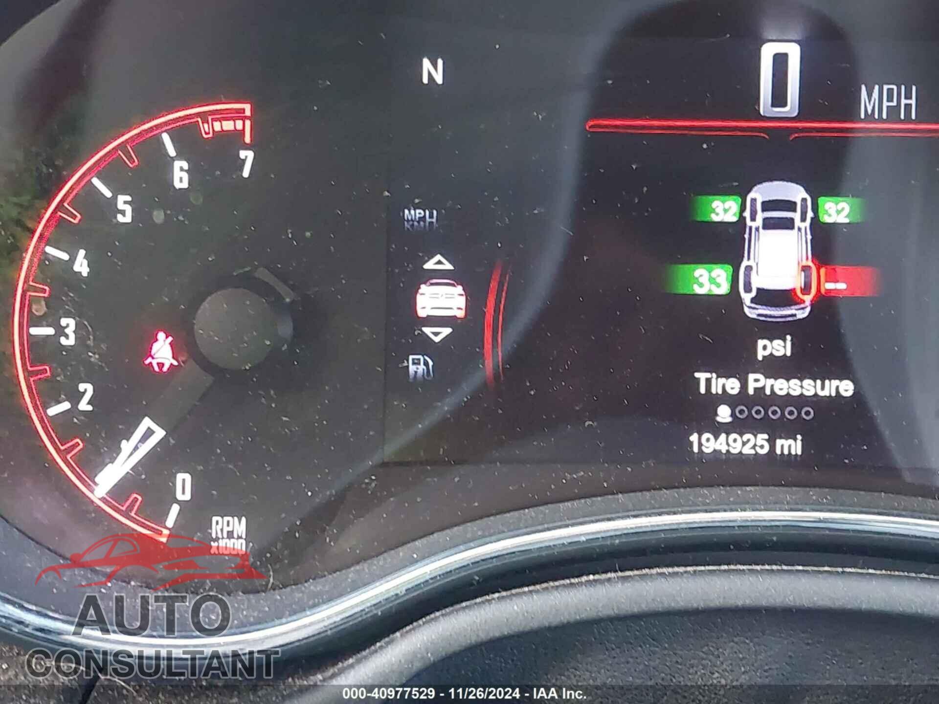 DODGE DURANGO 2014 - 1C4RDJAG7EC550637