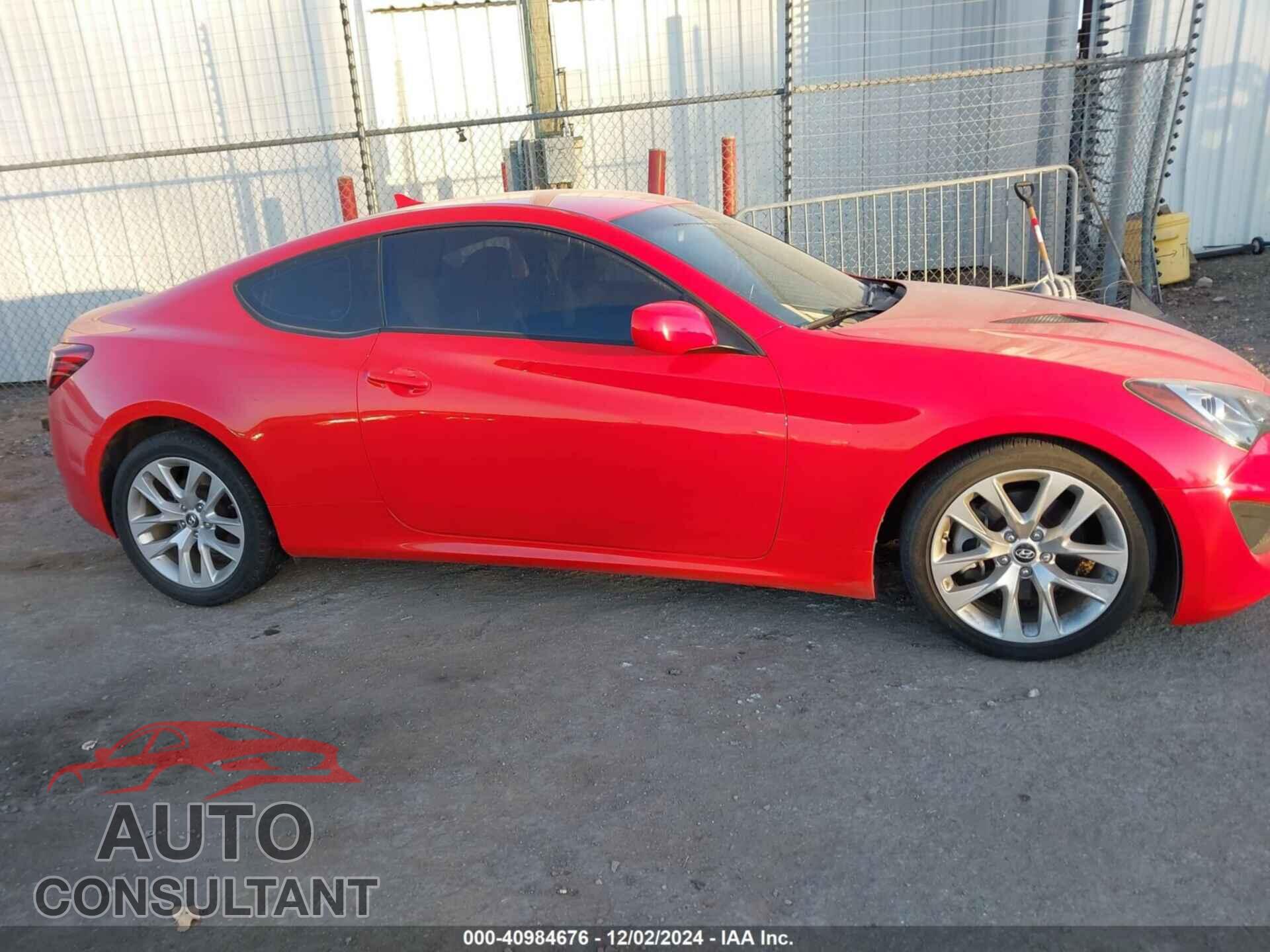 HYUNDAI GENESIS 2013 - KMHHT6KD4DU102991