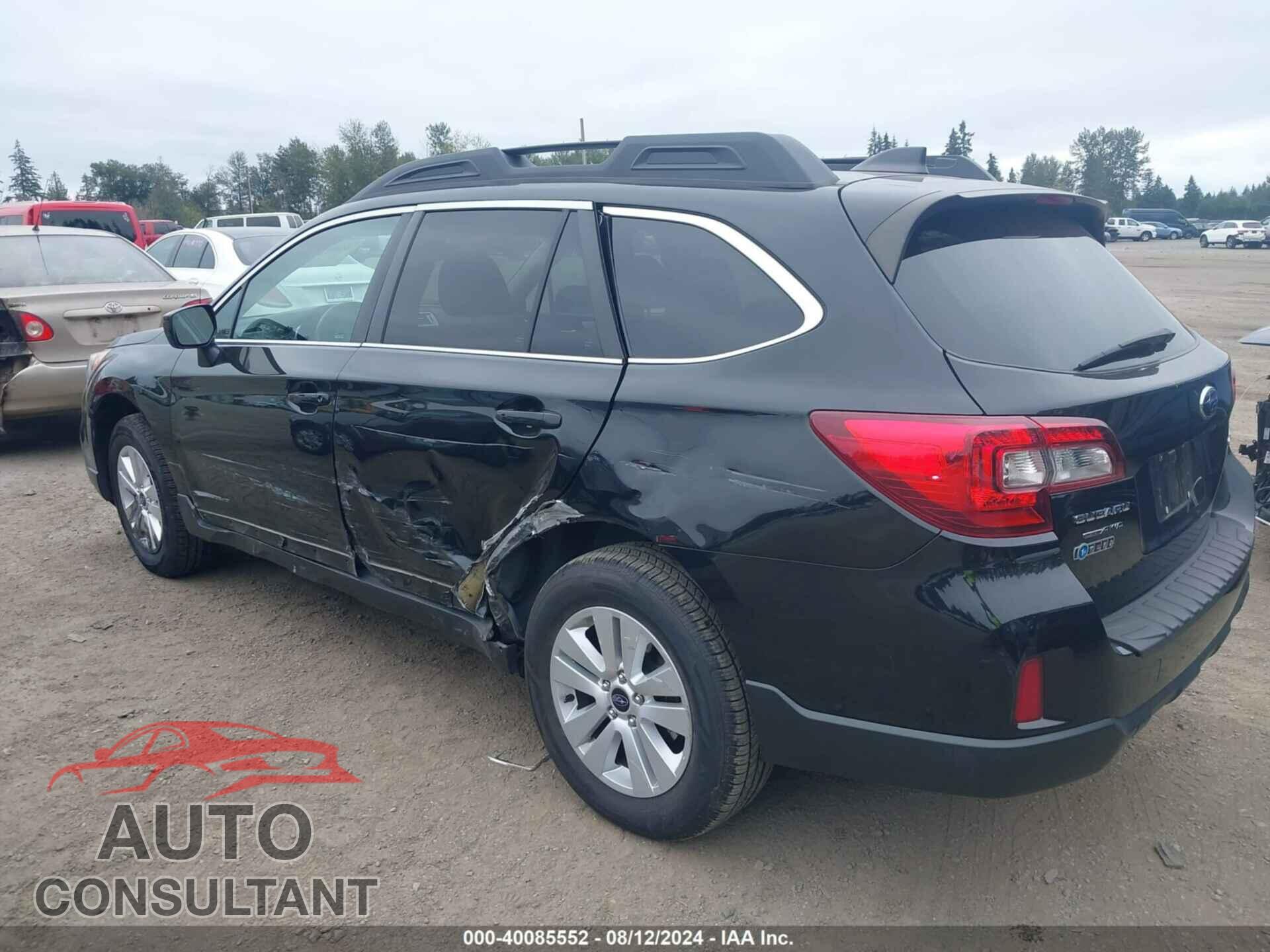 SUBARU OUTBACK 2017 - 4S4BSACC8H3337956