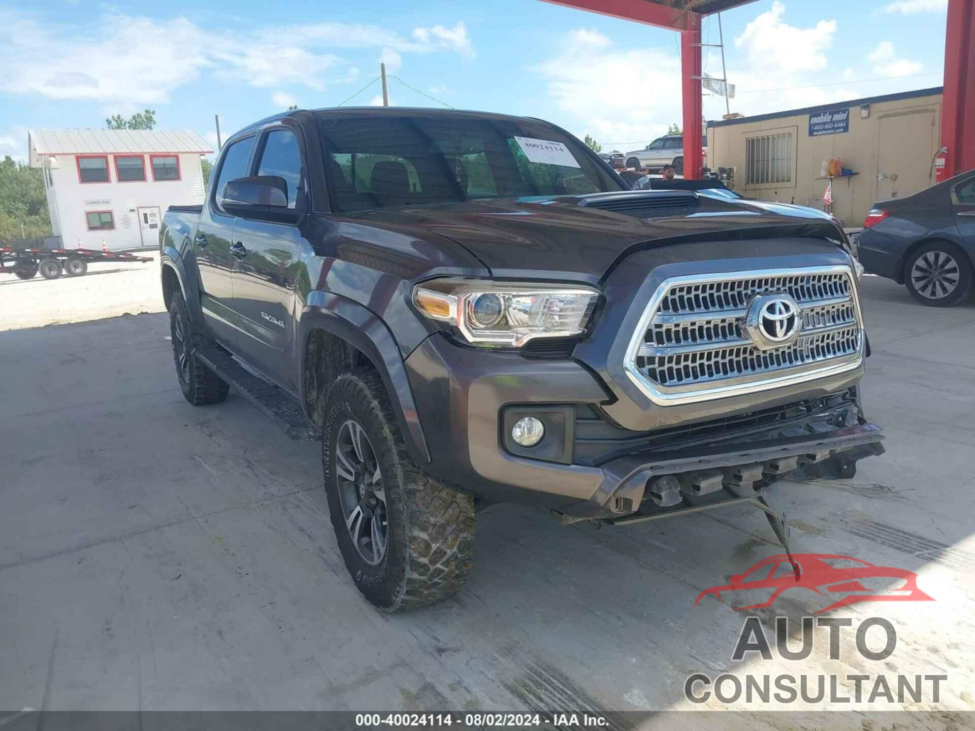 TOYOTA TACOMA 2017 - 5TFCZ5AN8HX104636