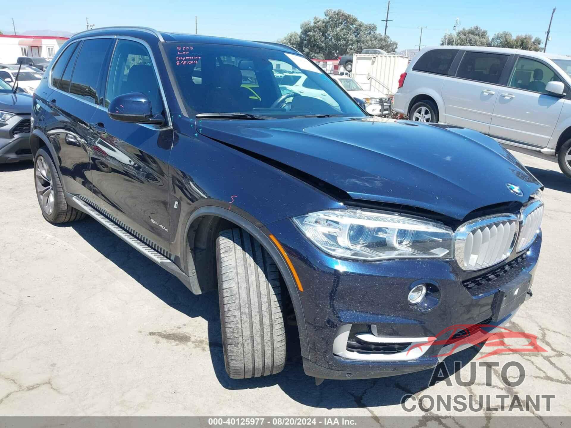 BMW X5 EDRIVE 2018 - 5UXKT0C55J0W03517