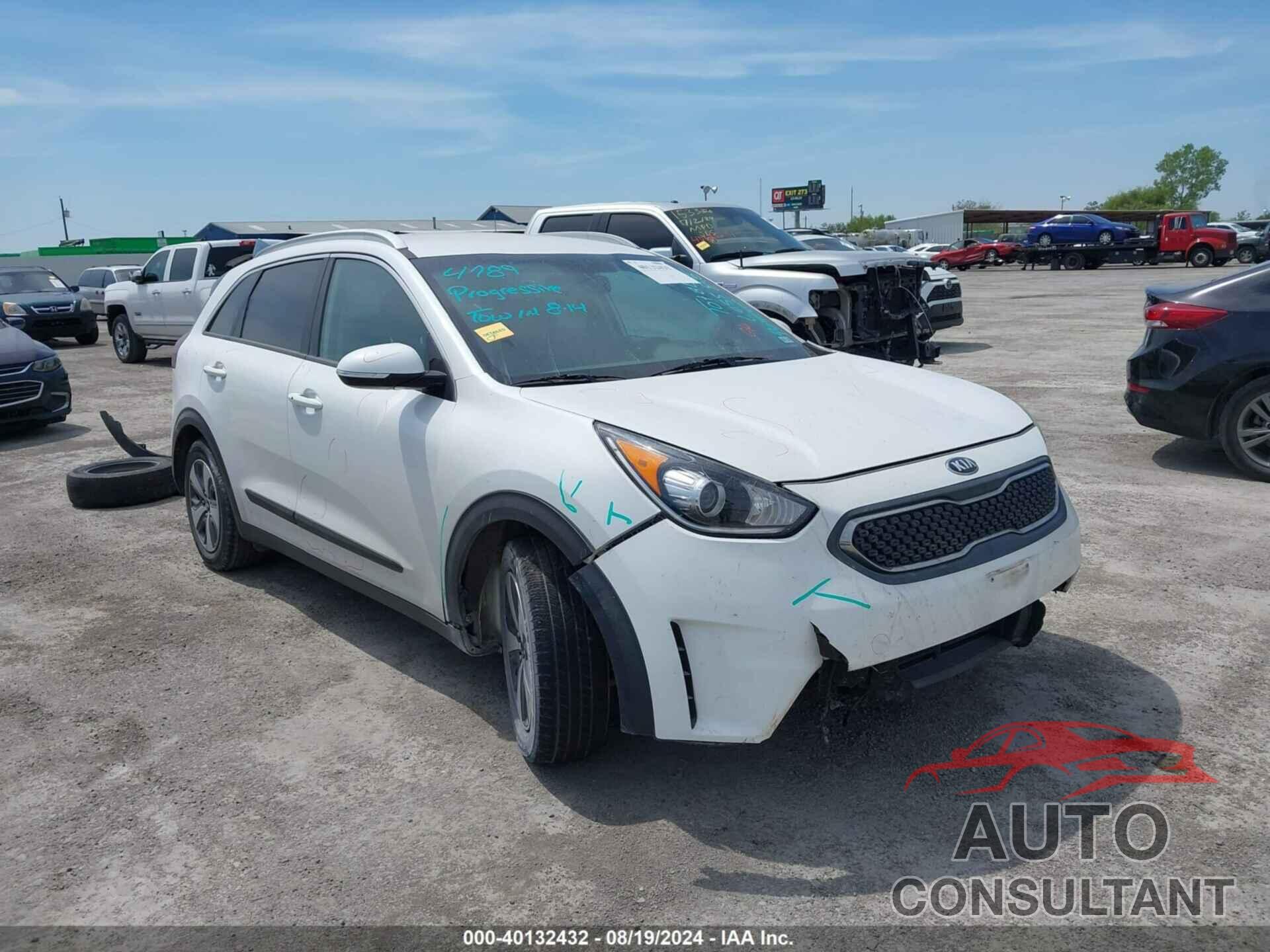 KIA NIRO 2018 - KNDCC3LC8J5126025