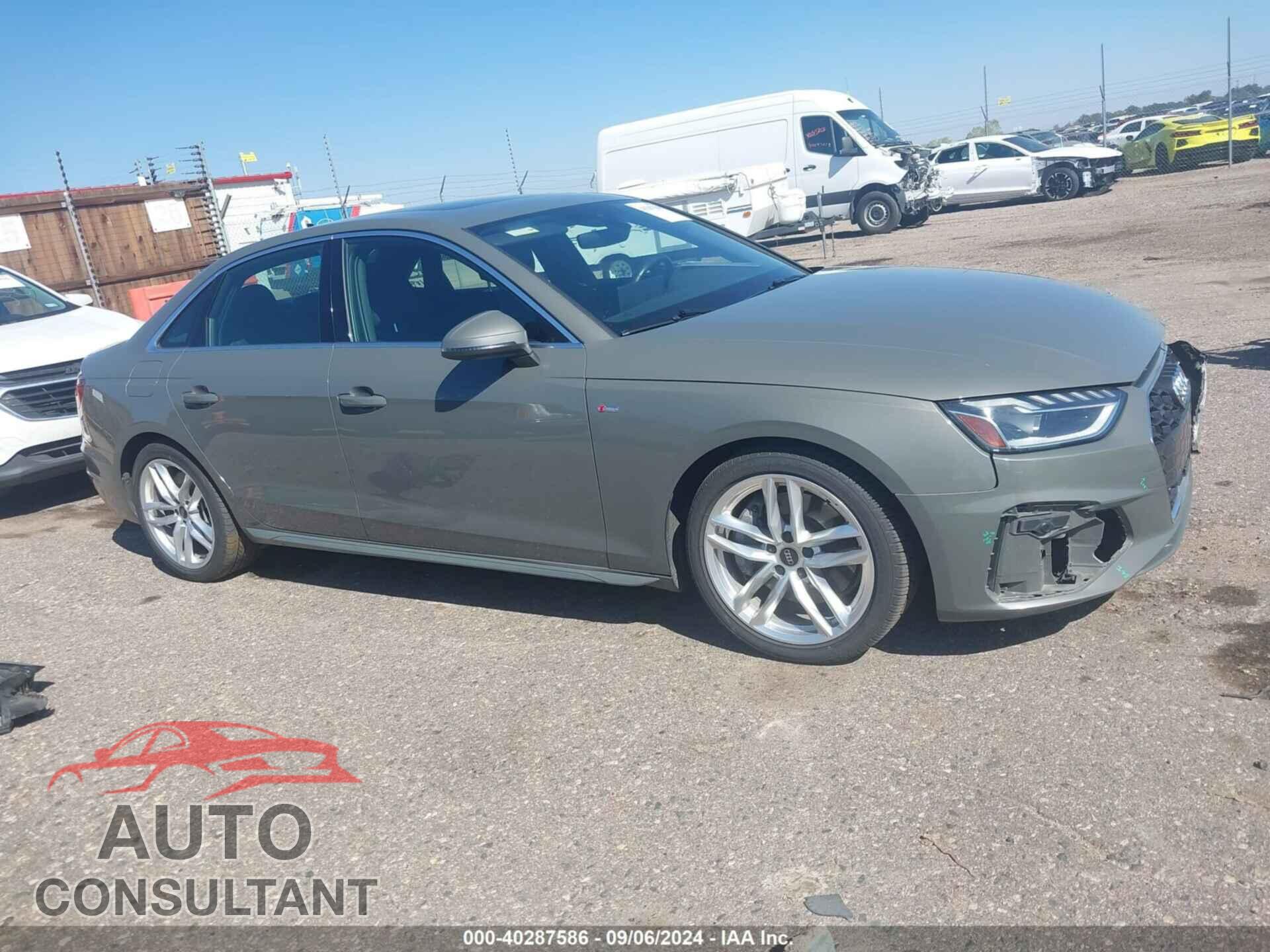 AUDI A4 2023 - WAUEAAF40PN003056