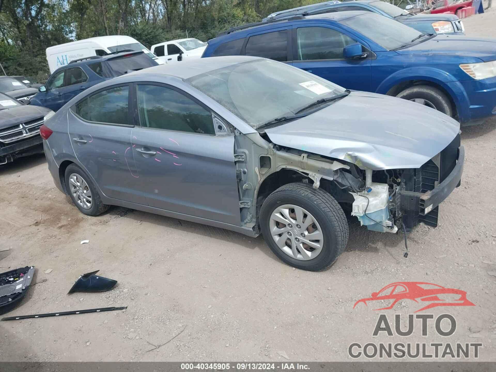HYUNDAI ELANTRA 2017 - 5NPD74LF3HH137971