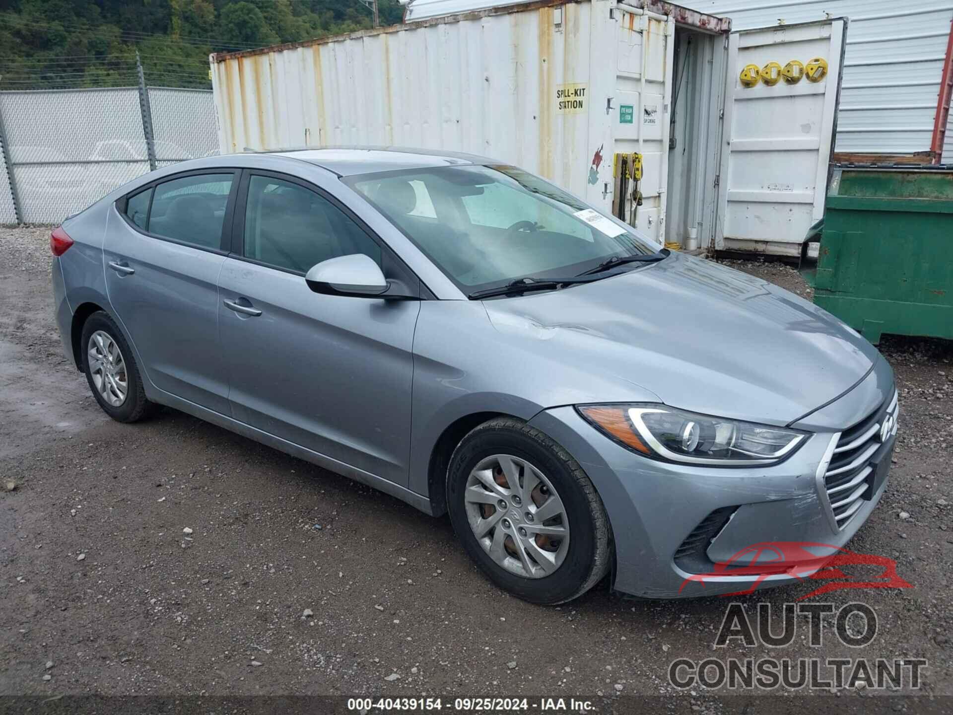 HYUNDAI ELANTRA 2017 - 5NPD74LF2HH206665