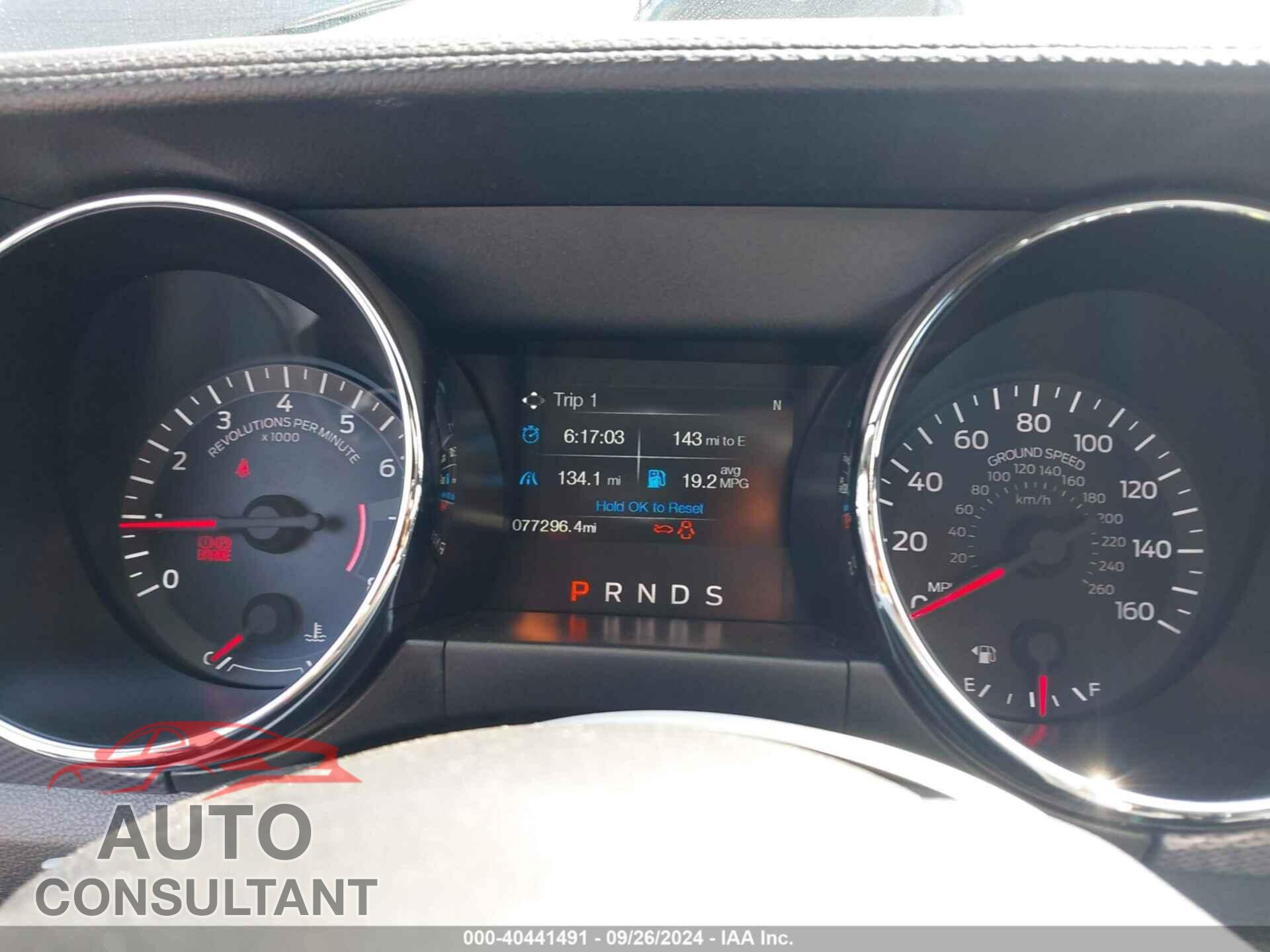 FORD MUSTANG 2017 - 1FA6P8TH0H5330568