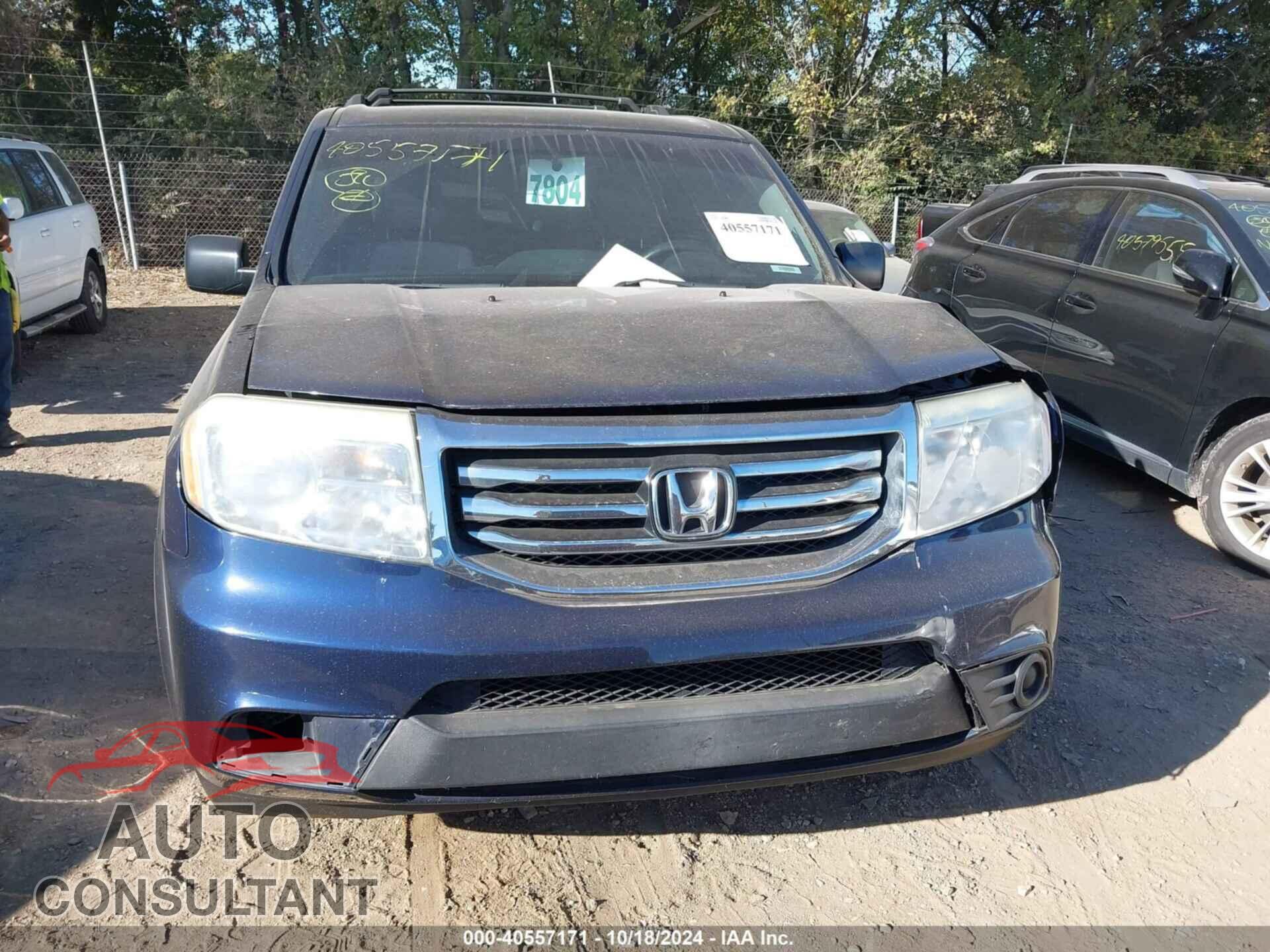 HONDA PILOT 2015 - 5FNYF4H21FB001358