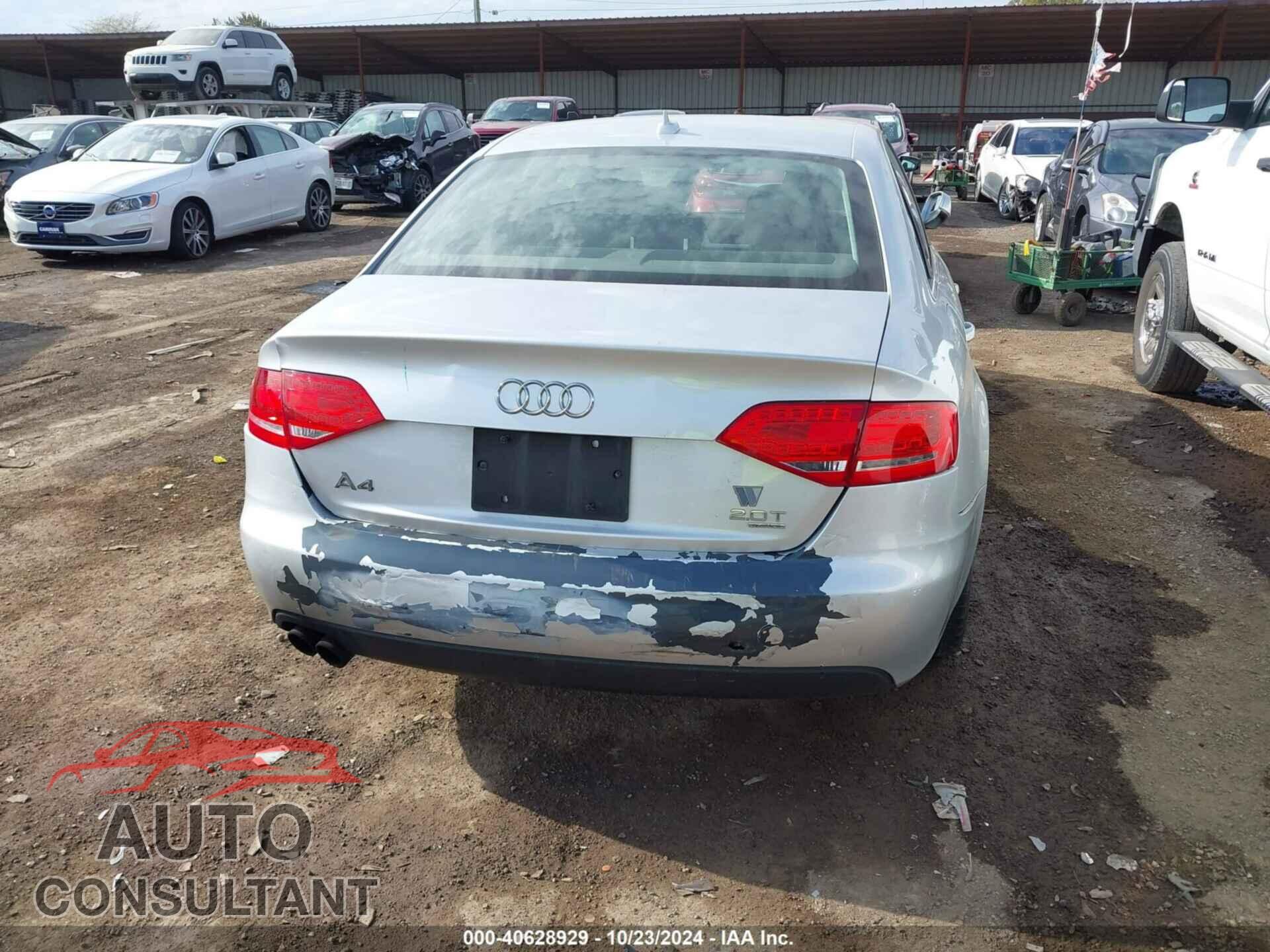 AUDI A4 2012 - WAUBFAFL0CN008828