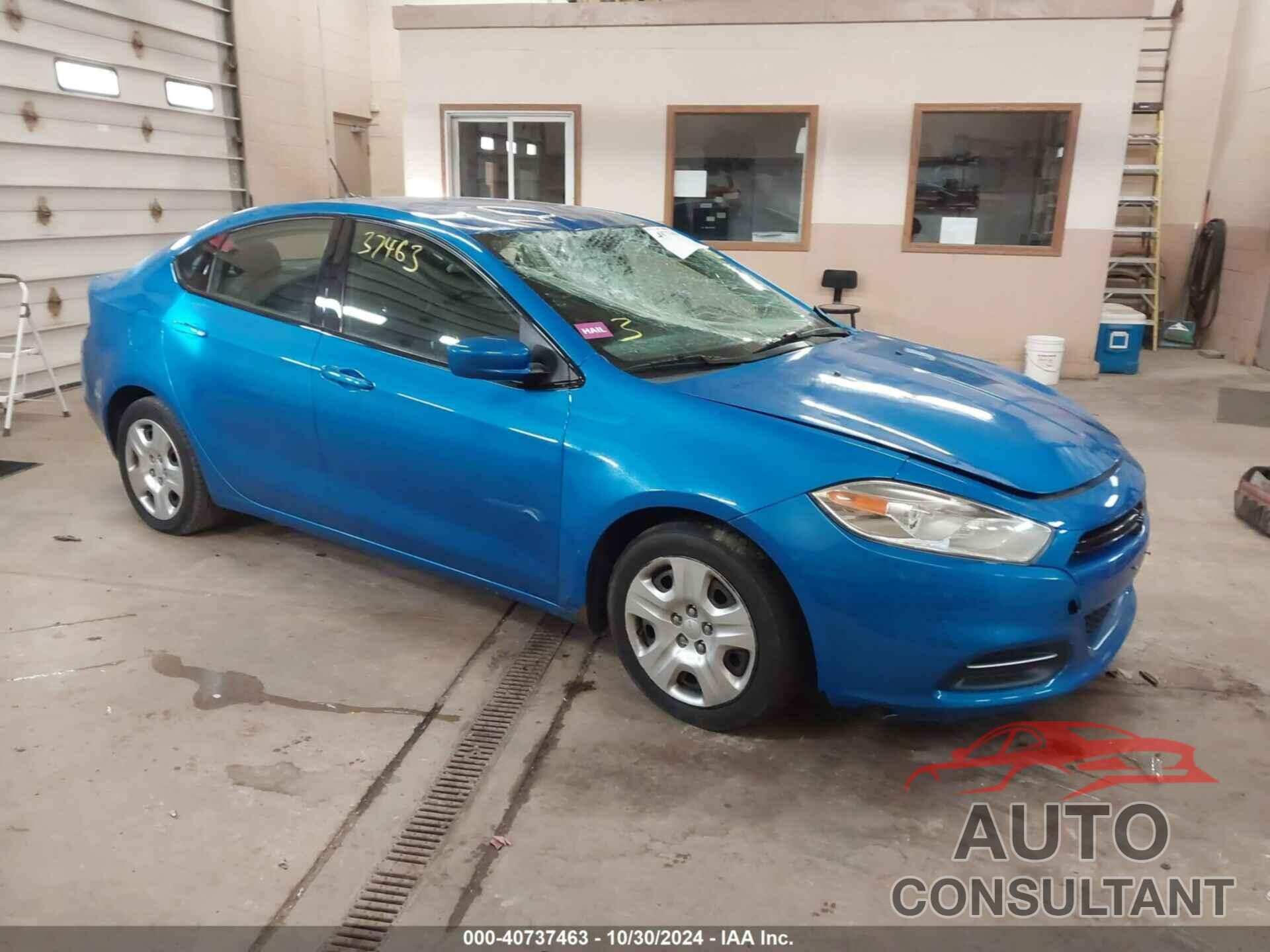 DODGE DART 2016 - 1C3CDFAA4GD565189