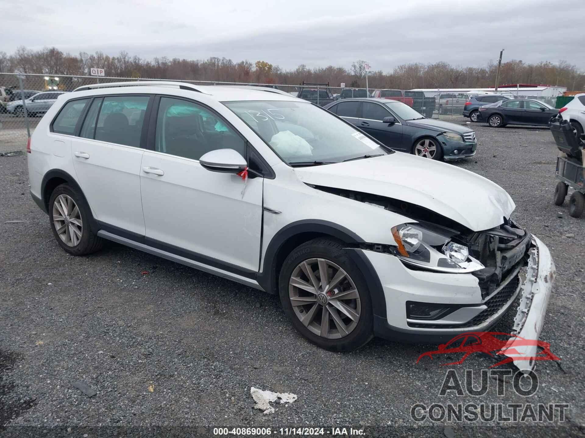 VOLKSWAGEN GOLF ALLTRACK 2017 - 3VWH17AU9HM521315