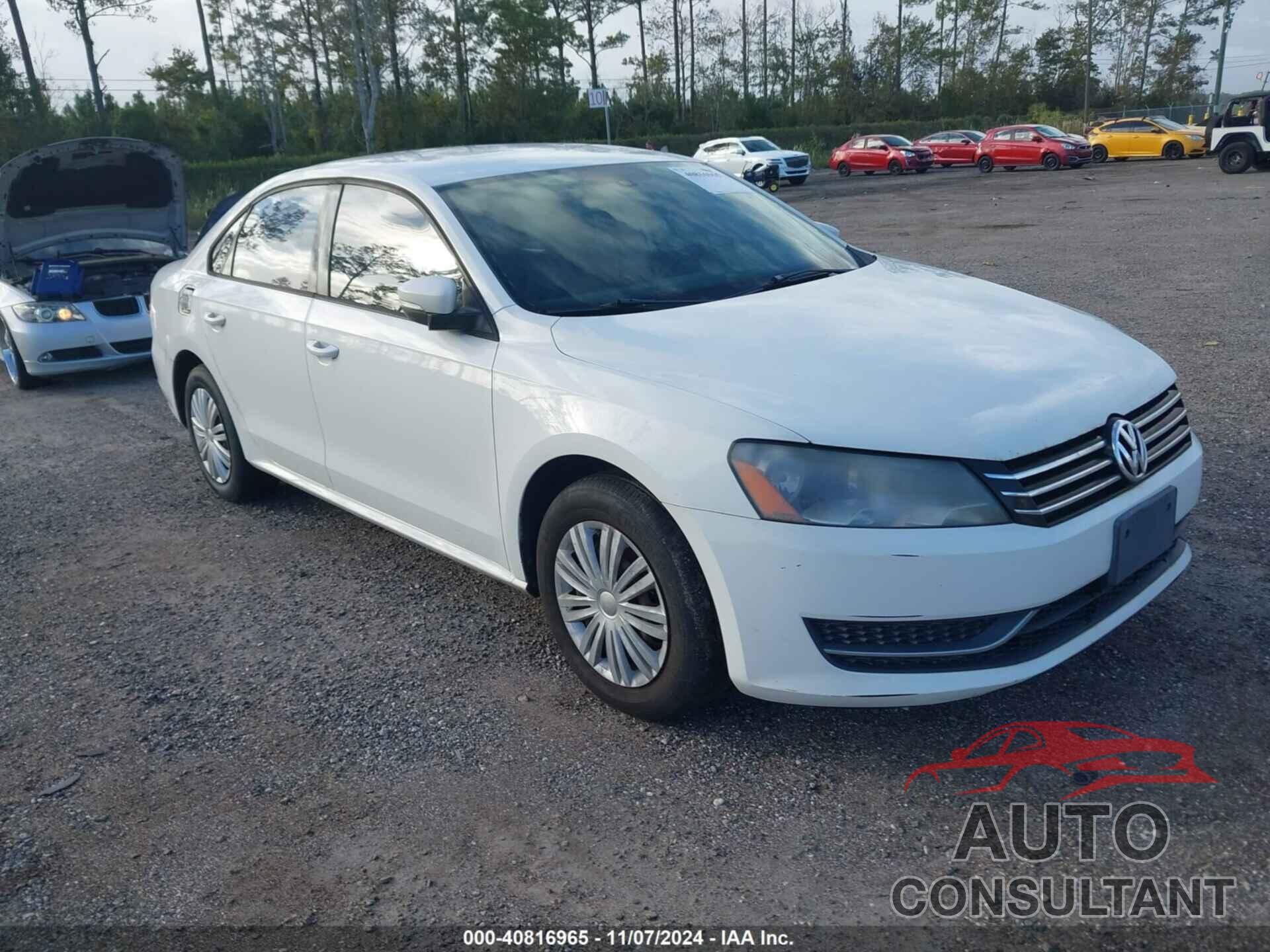 VOLKSWAGEN PASSAT 2014 - 1VWAT7A36EC103388