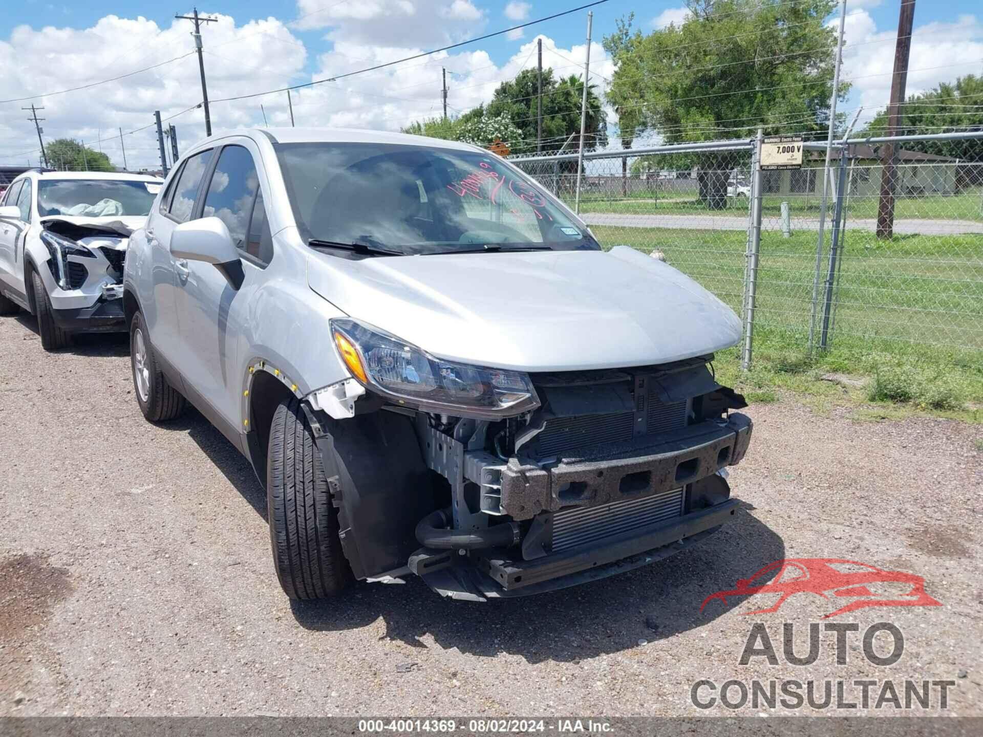 CHEVROLET TRAX 2022 - KL7CJNSM0NB545230