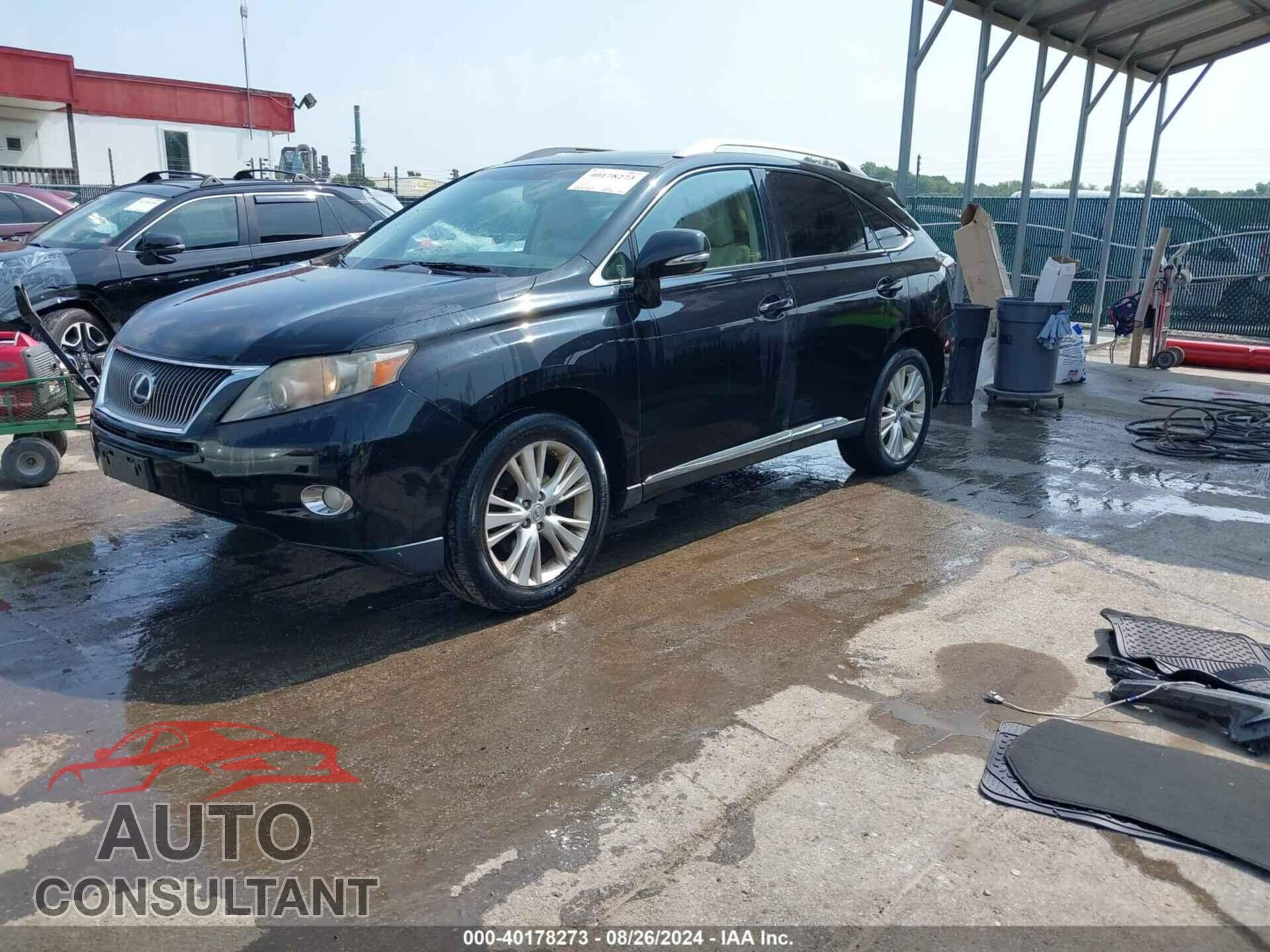 LEXUS RX 450H 2011 - JTJBC1BA6B2417543