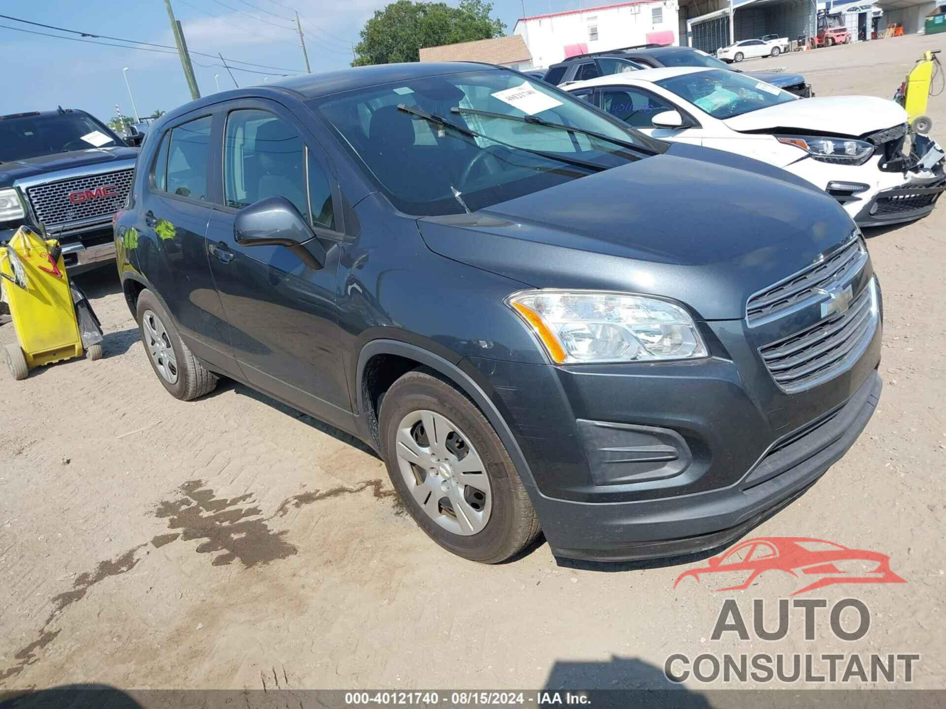 CHEVROLET TRAX 2016 - 3GNCJKSB6GL114609