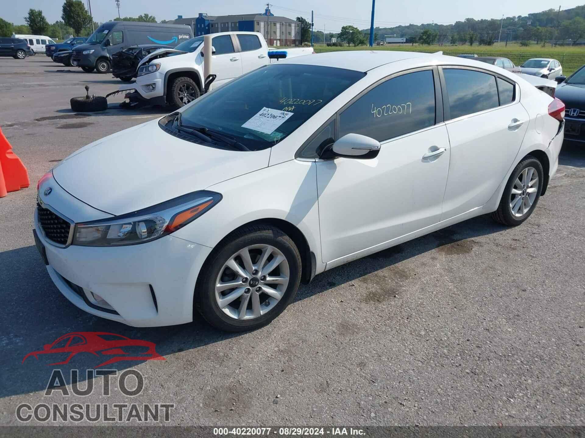 KIA FORTE 2017 - 3KPFL4A76HE128136