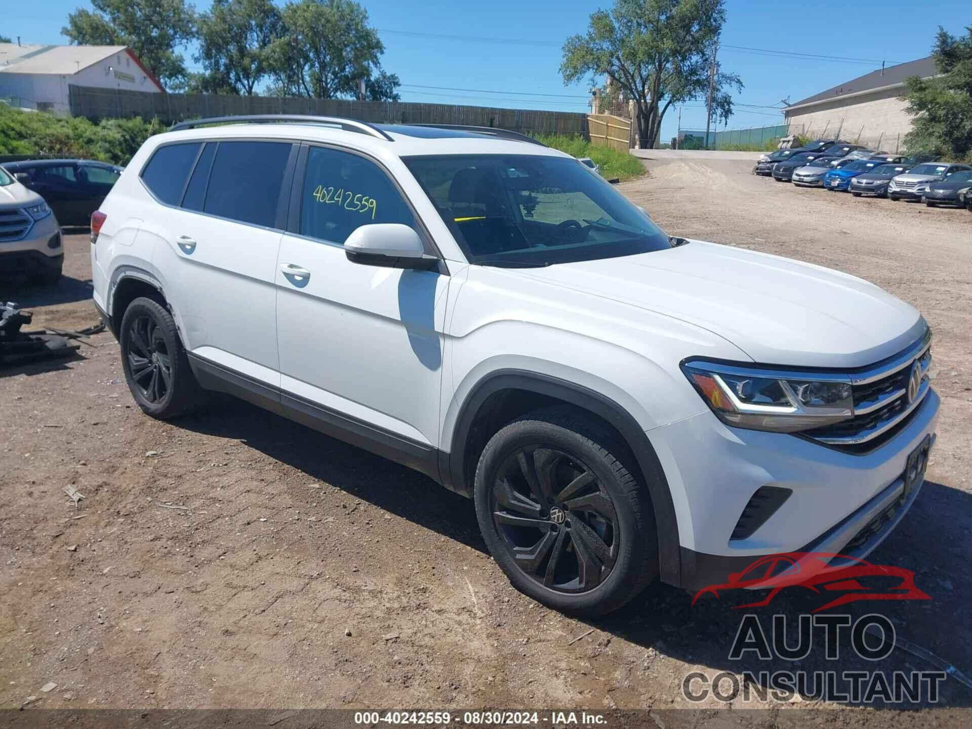 VOLKSWAGEN ATLAS 2022 - 1V2KR2CA8NC555409